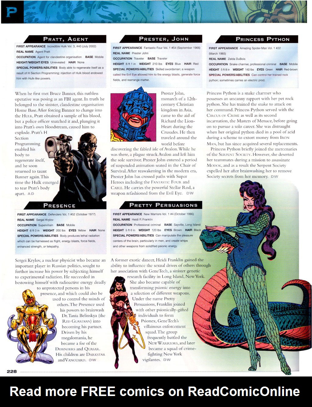 Read online The Marvel Encyclopedia comic -  Issue # TPB - 223
