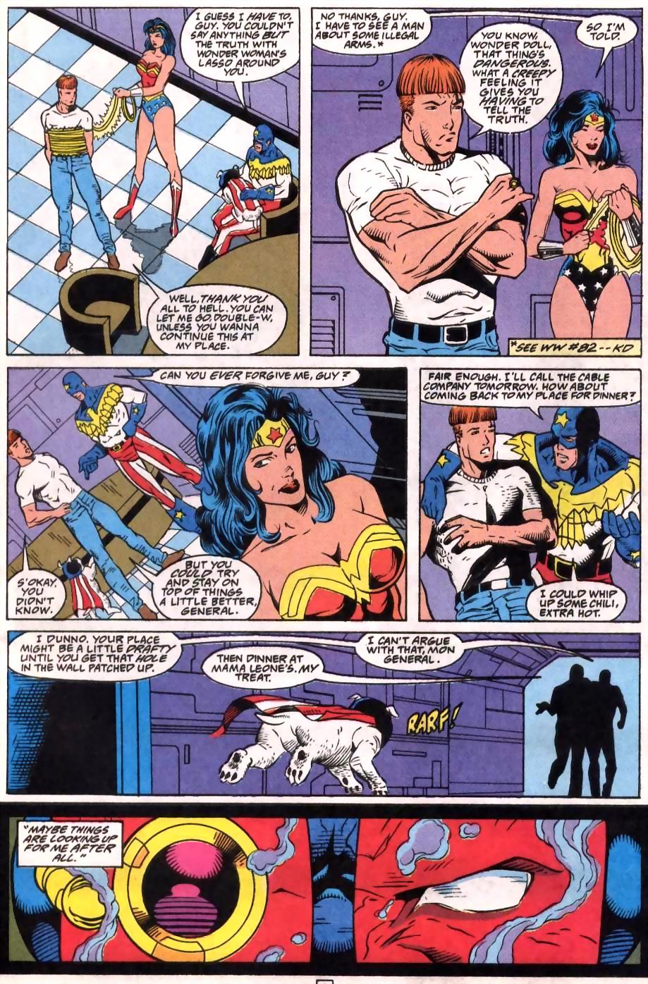 Read online Guy Gardner comic -  Issue #16 - 17