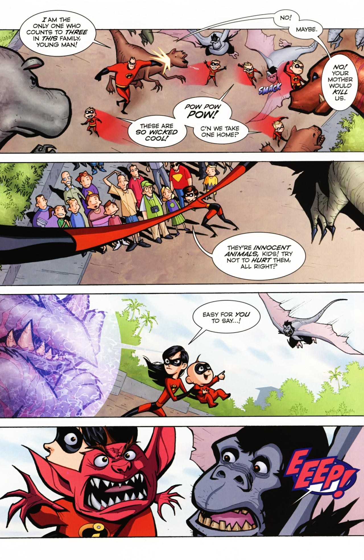 Read online The Incredibles: Family Matters comic -  Issue #1 - 10