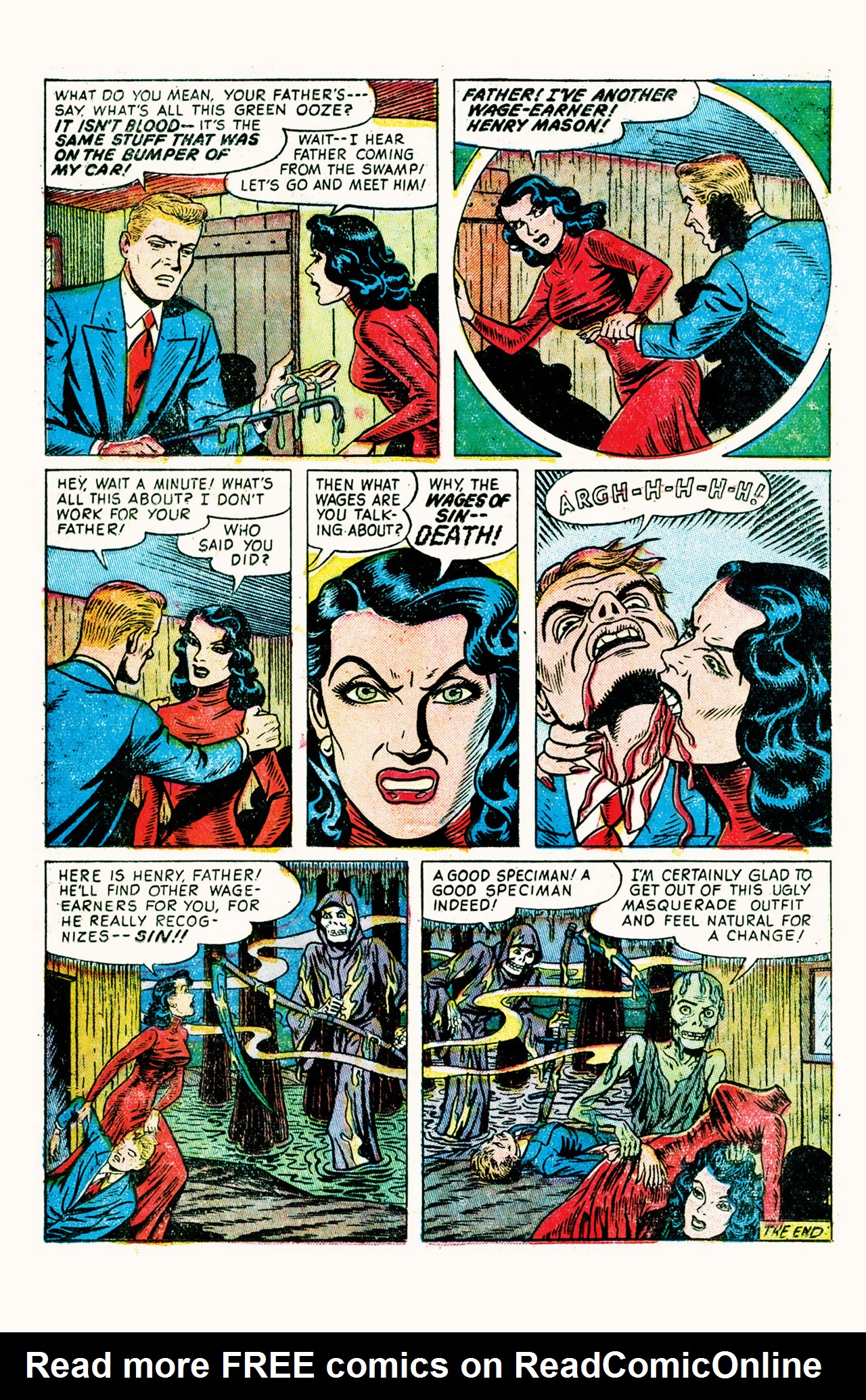 Read online Haunted Horror comic -  Issue #1 - 9