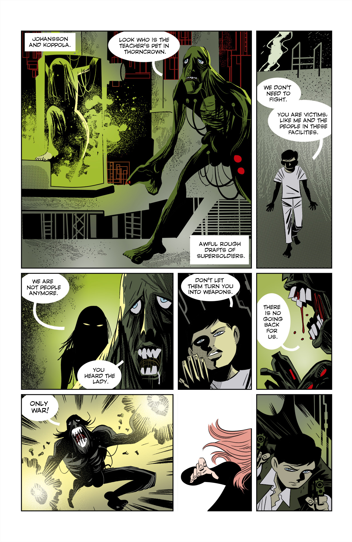 Read online Paranoia Killer comic -  Issue #4 - 12