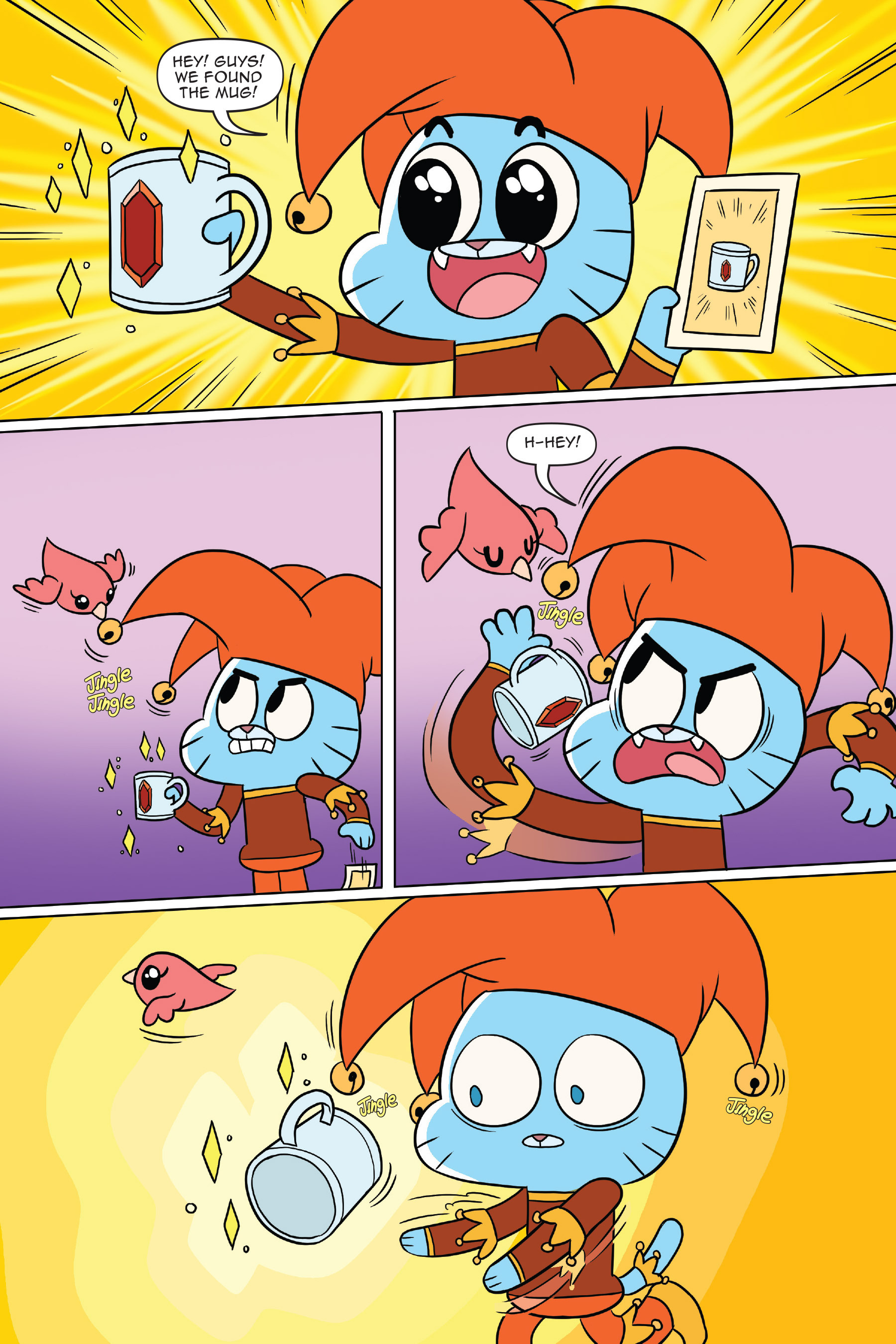 Read online The Amazing World of Gumball: Fairy Tale Trouble comic -  Issue # Full - 79