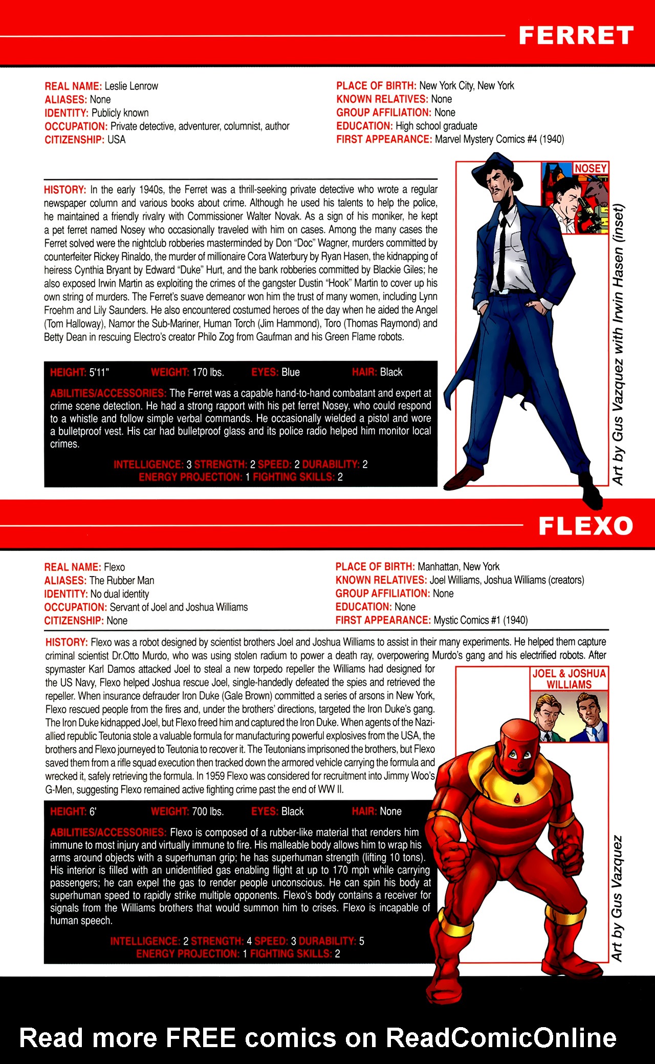 Read online Marvel Mystery Handbook 70th Anniversary Special comic -  Issue # Full - 47