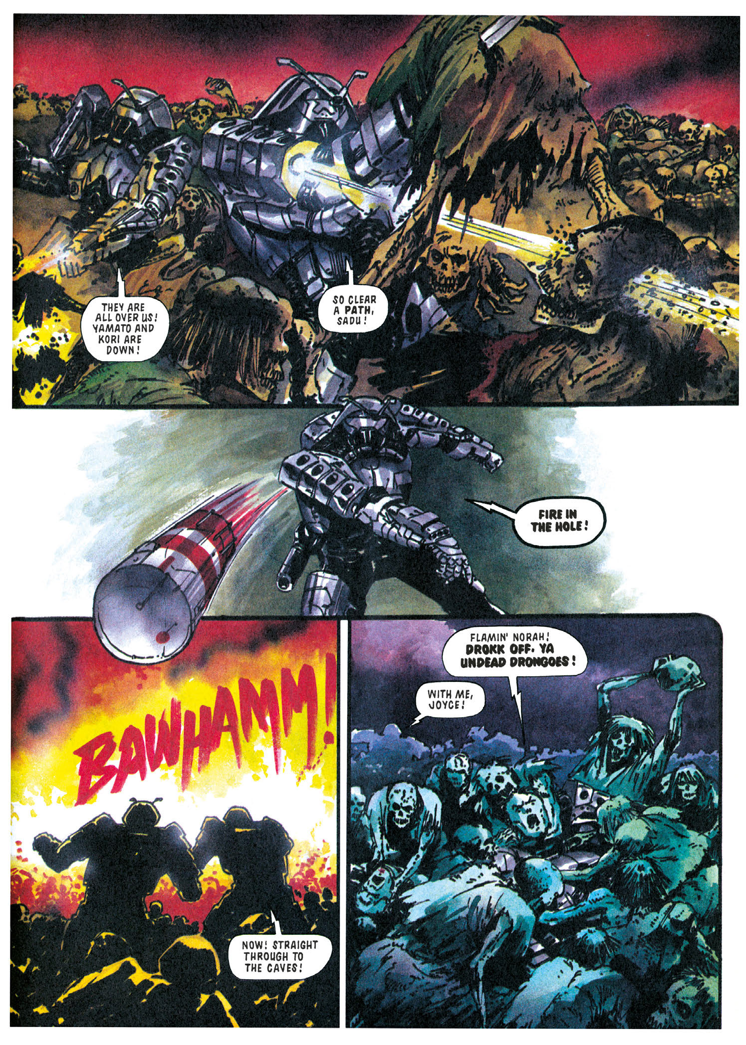 Read online Essential Judge Dredd: Judgement Day comic -  Issue # TPB - 107