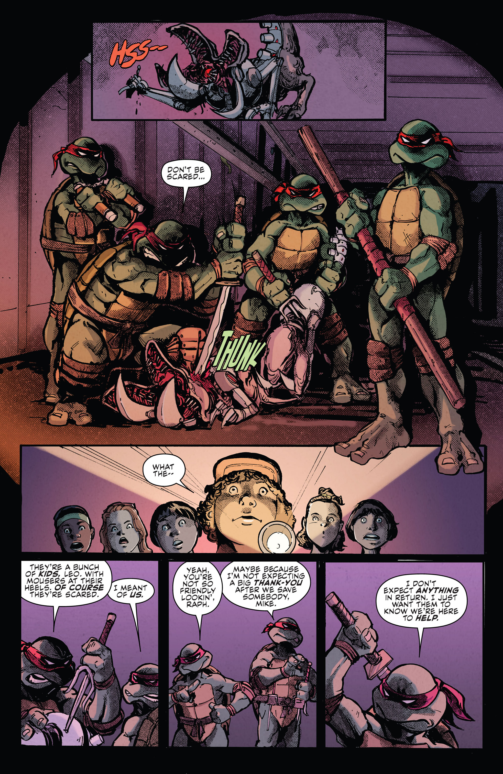 Read online Teenage Mutant Ninja Turtles x Stranger Things comic -  Issue #1 - 9