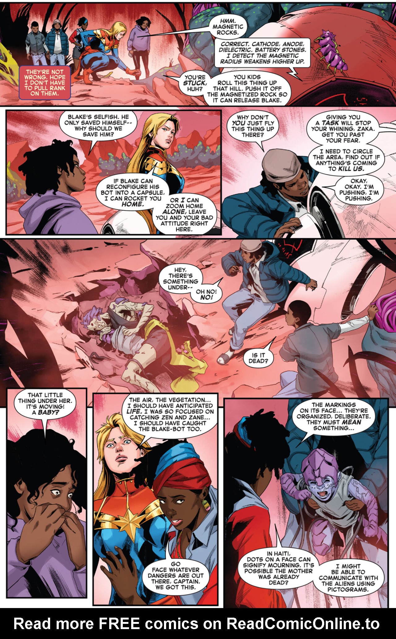 Read online Captain Marvel: Dark Tempest comic -  Issue #2 - 11