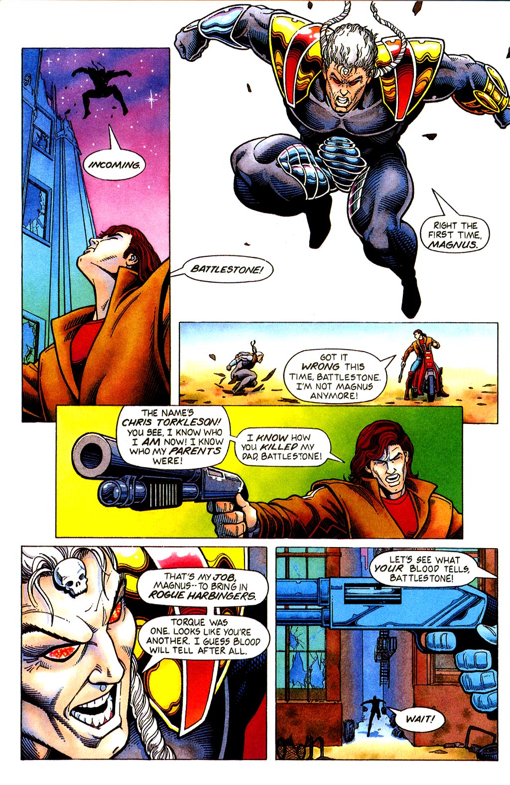 Read online Deathmate comic -  Issue # Blue - 4