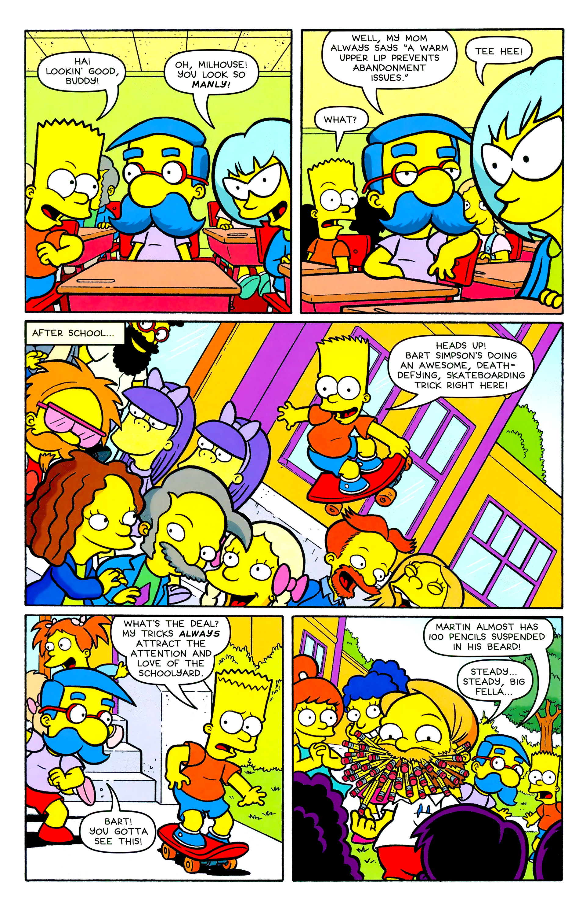 Read online Bongo Comics Free-For-All! comic -  Issue #2015 - 7