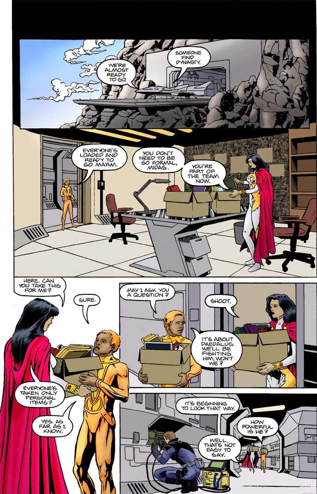 Read online Pantheon comic -  Issue #5 - 13