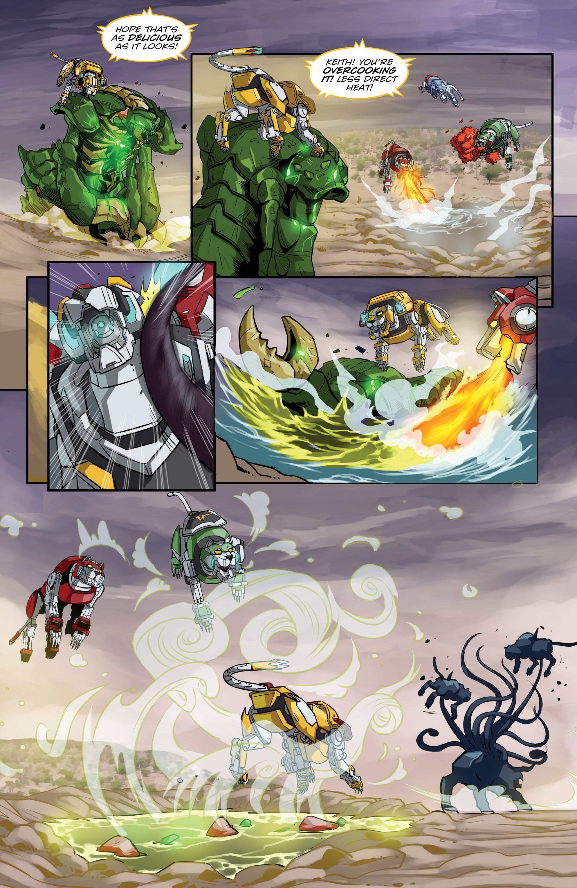 Read online Voltron: Legendary Defender comic -  Issue #2 - 22
