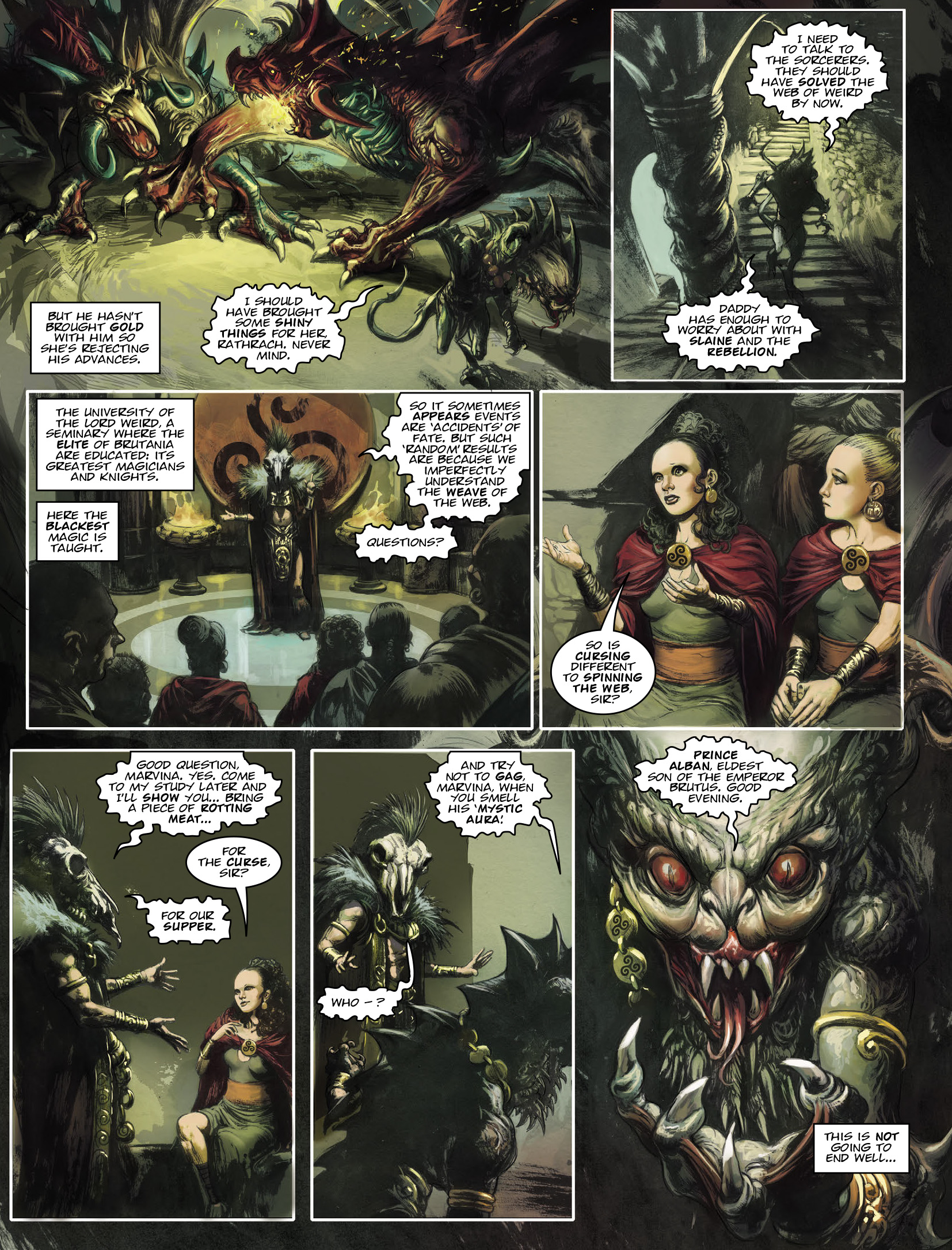 Read online Sláine comic -  Issue # TPB 19 - 57