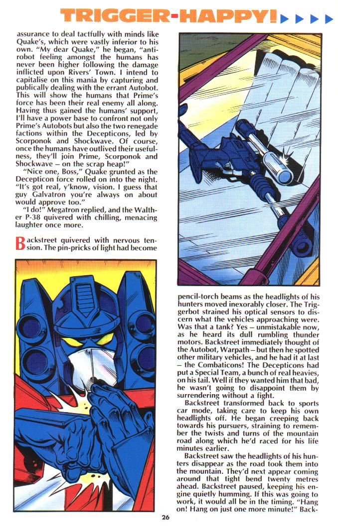 Read online The Transformers Annual comic -  Issue #1989 - 18