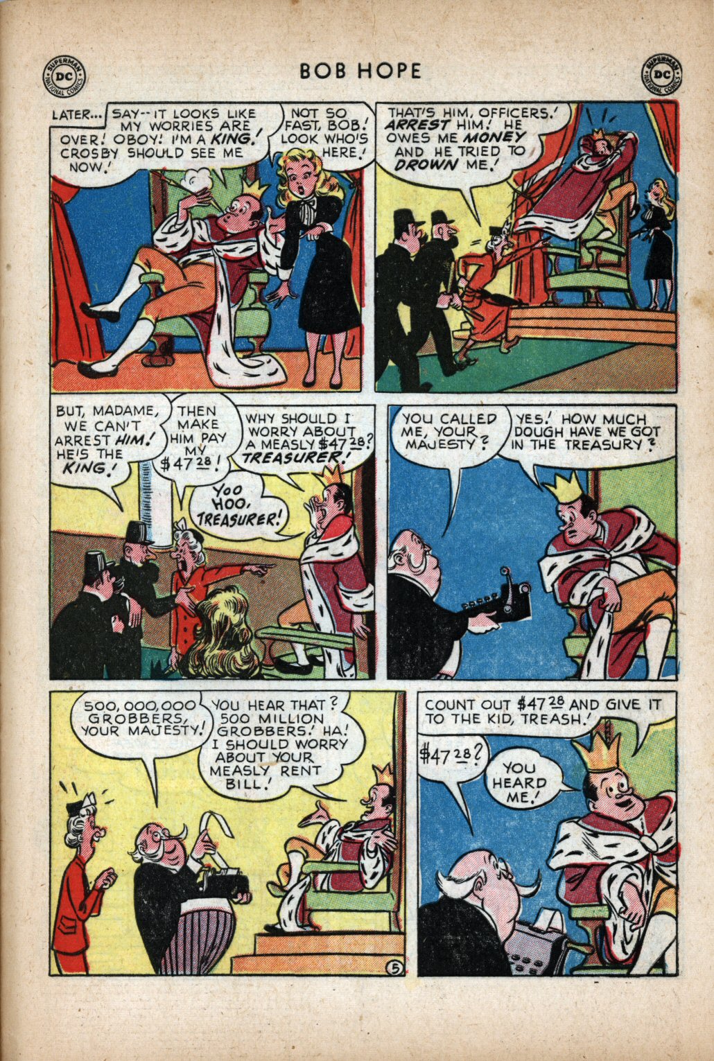 Read online The Adventures of Bob Hope comic -  Issue #11 - 39