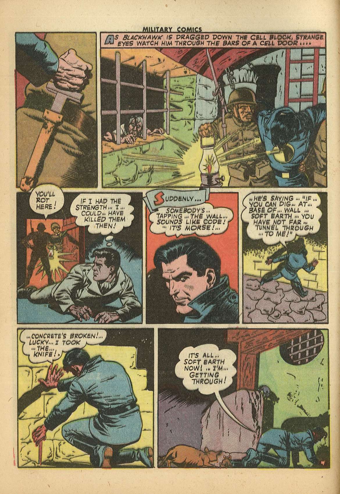 Read online Military Comics comic -  Issue #28 - 12