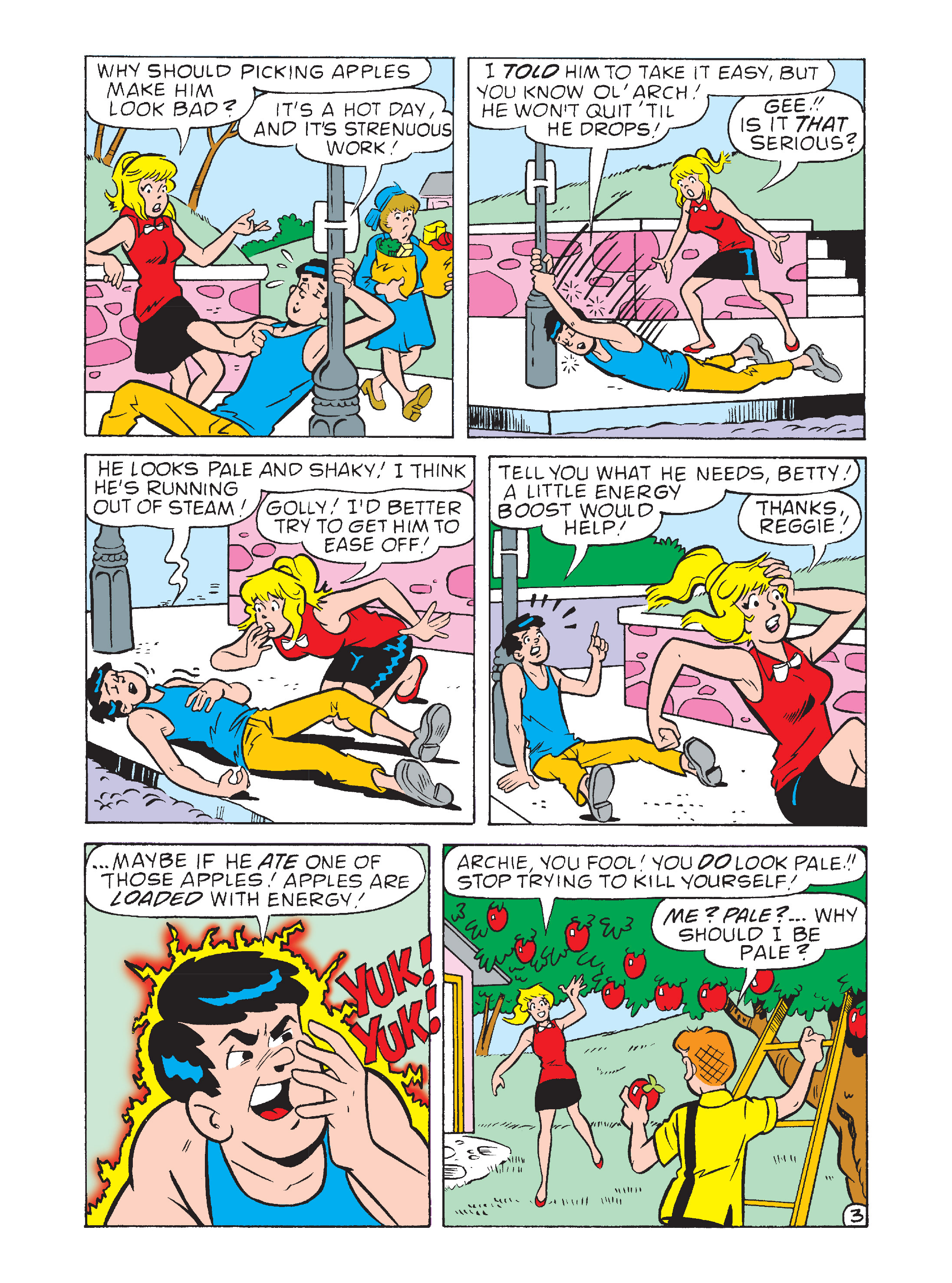 Read online Archie's Funhouse Double Digest comic -  Issue #8 - 113