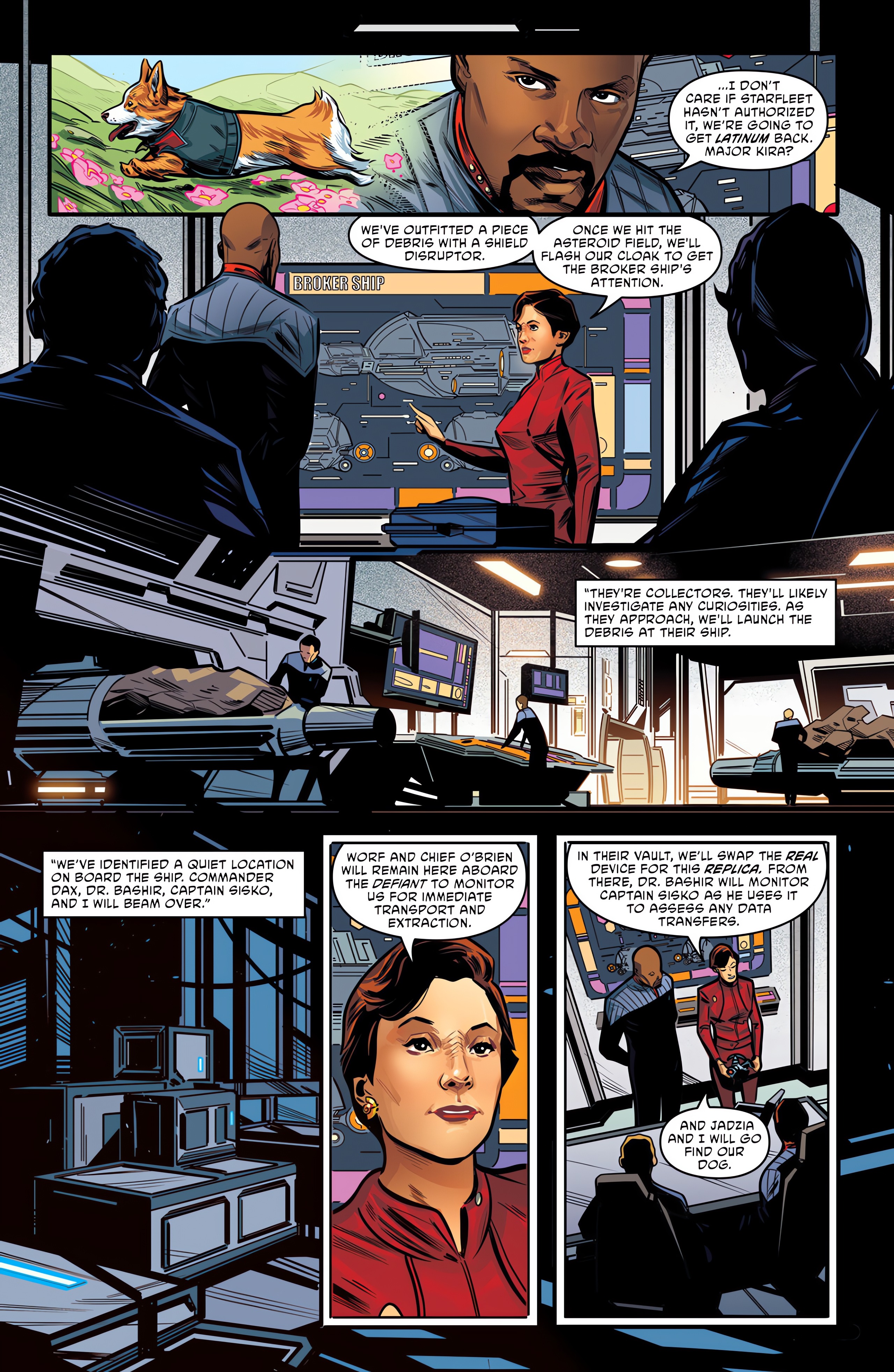 Read online Star Trek: Deep Space Nine - The Dog of War comic -  Issue #4 - 5