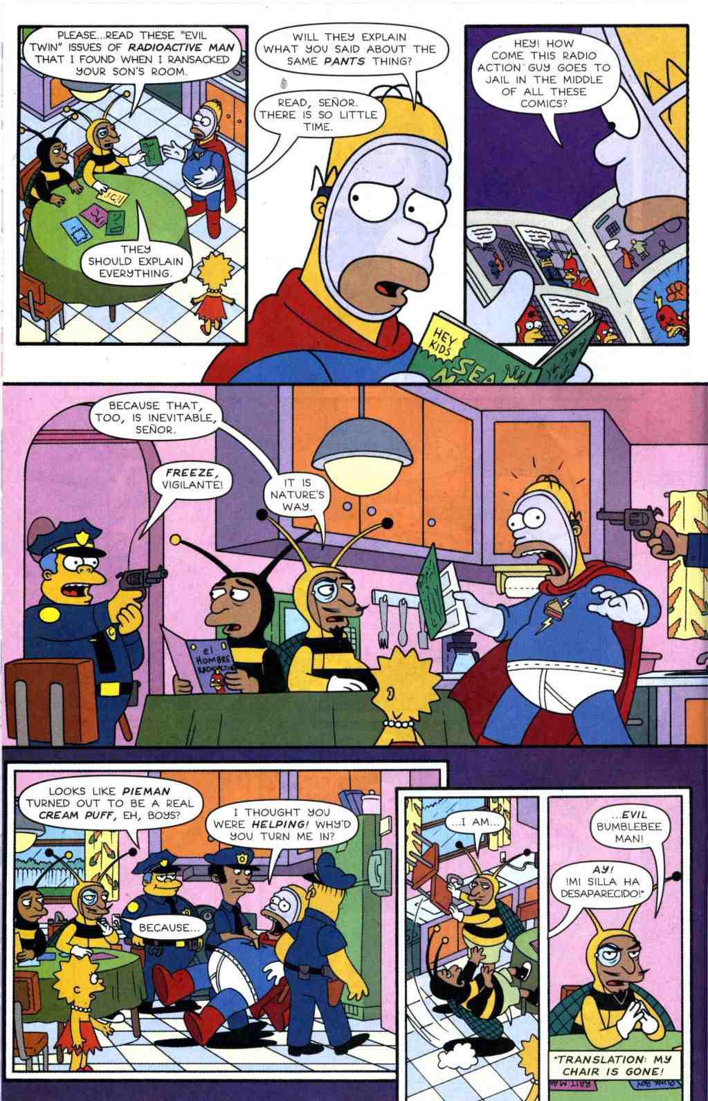 Read online Bongo Comics Free-For-All! comic -  Issue #2006 - 16