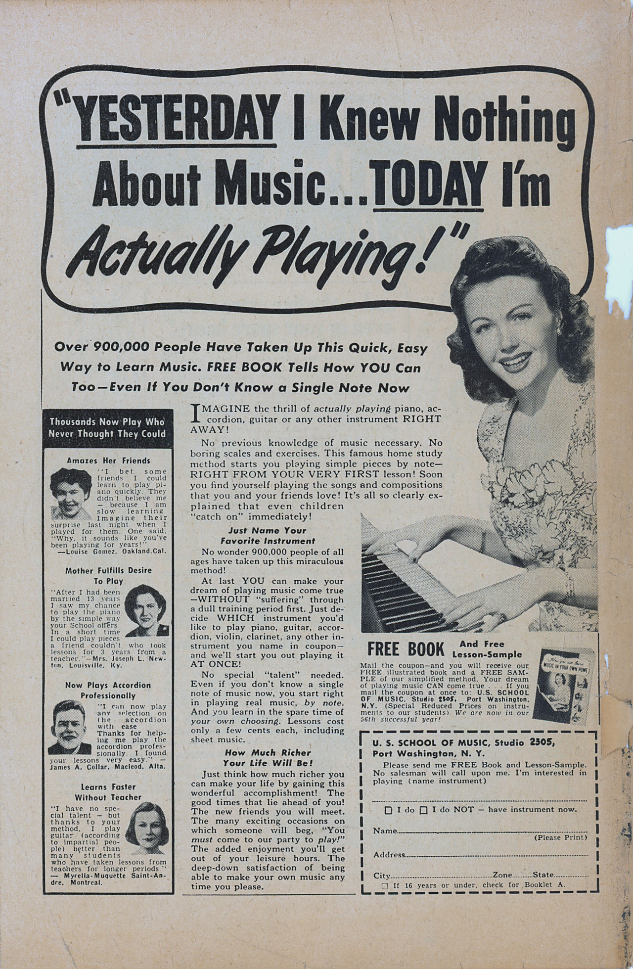 Read online Glamorous Romances comic -  Issue #75 - 36