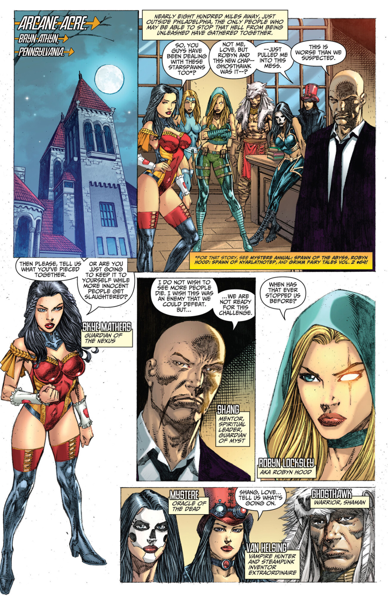 Read online Robyn Hood Annual: Invasion comic -  Issue # Full - 7
