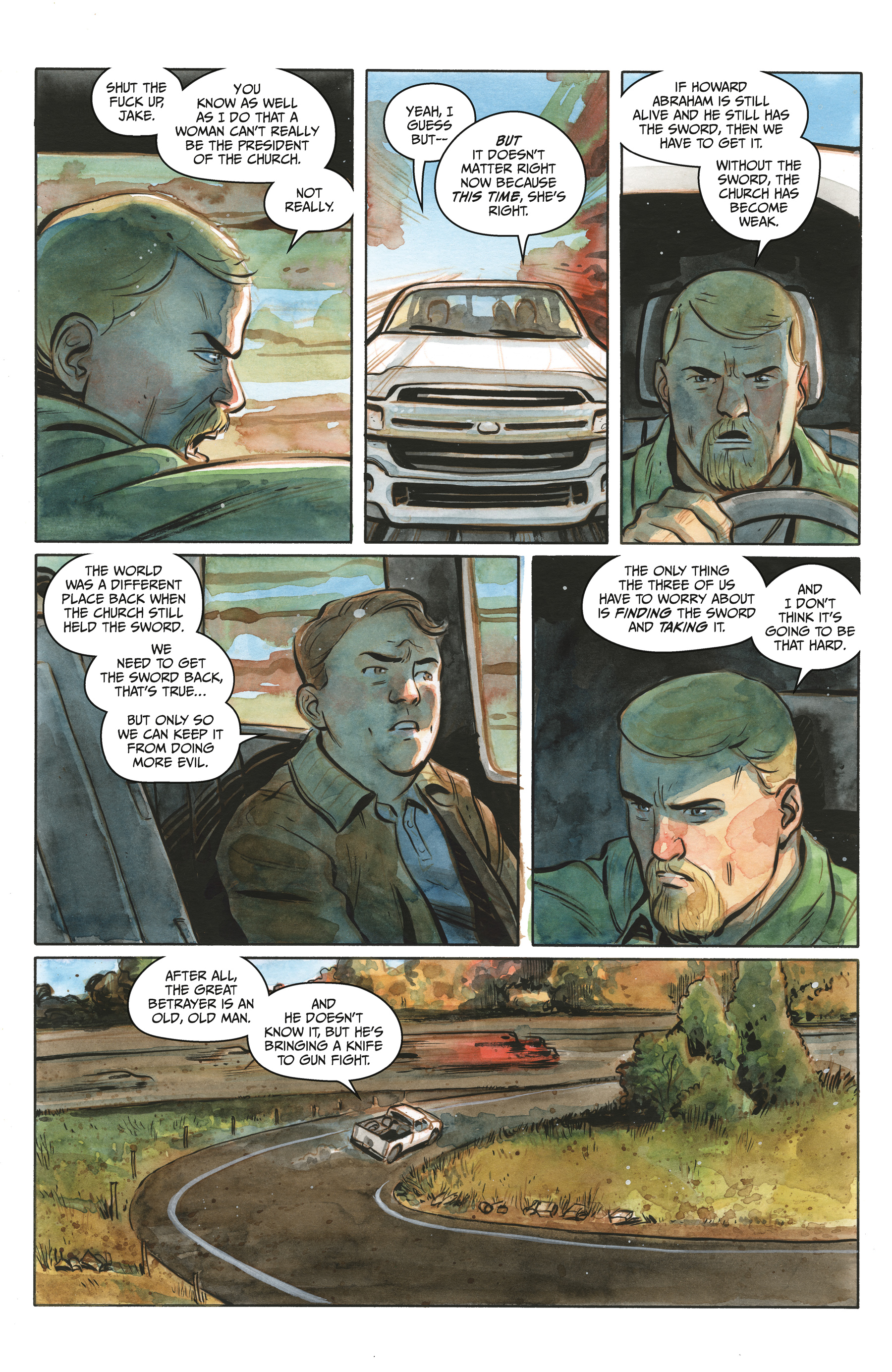 Read online The Lonesome Hunters: The Wolf Child comic -  Issue #2 - 16