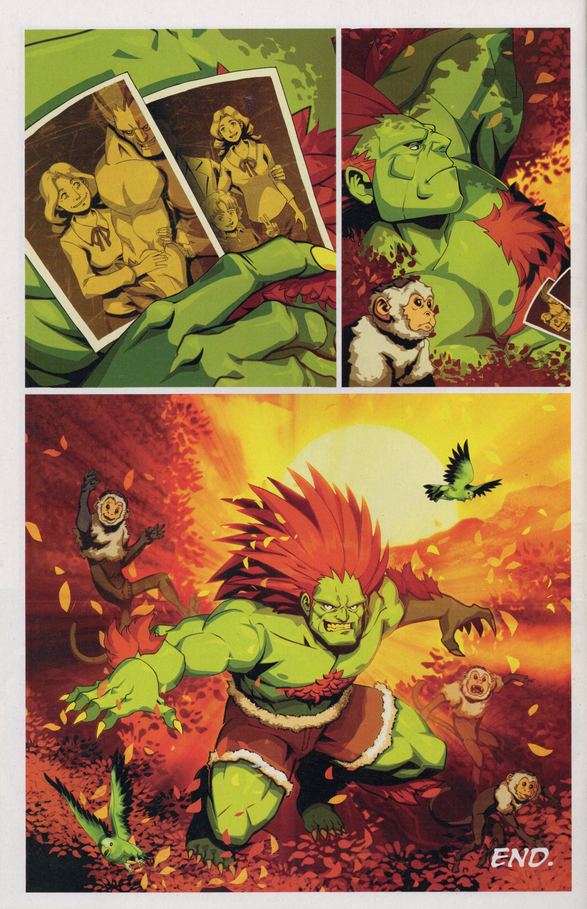 Read online Free Comic Book Day 2022 comic -  Issue # Udon Street Fighter Masters Blanka - 24