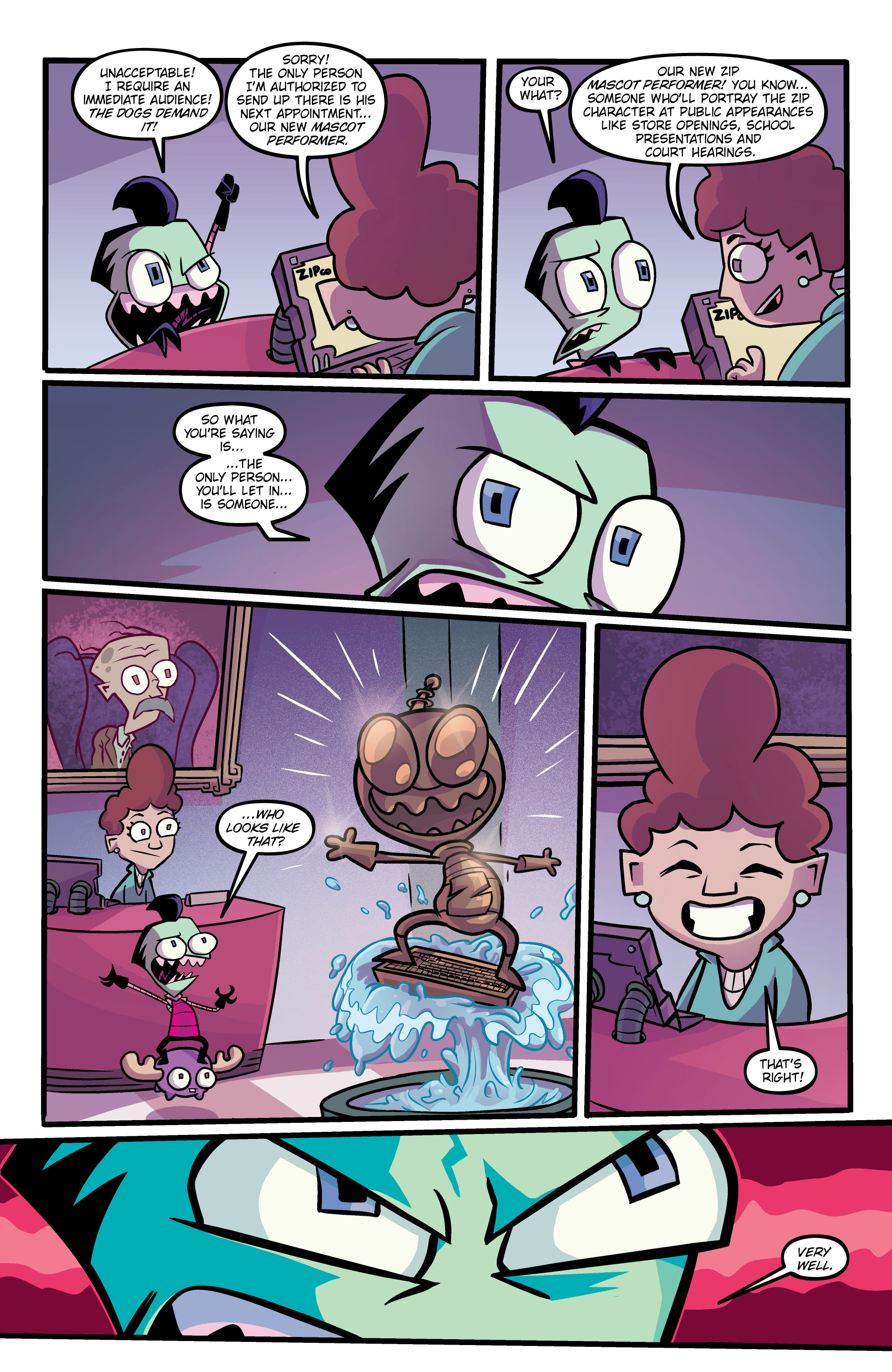 Read online Invader Zim Quarterly comic -  Issue #4 - 19