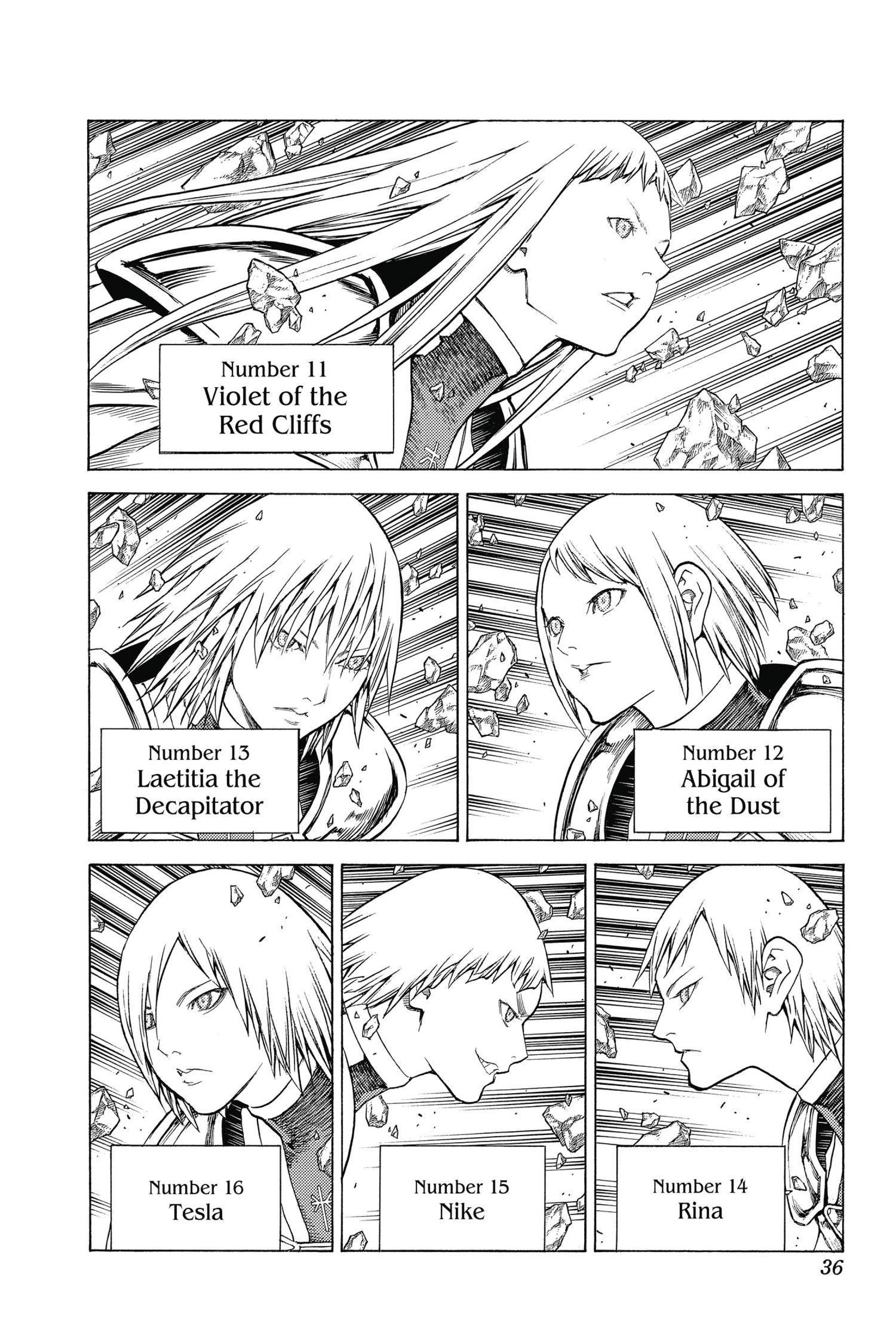 Read online Claymore comic -  Issue #25 - 33