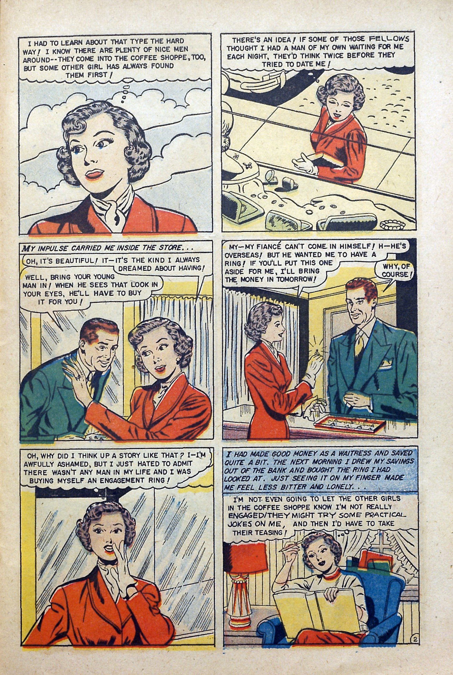 Read online Glamorous Romances comic -  Issue #89 - 29