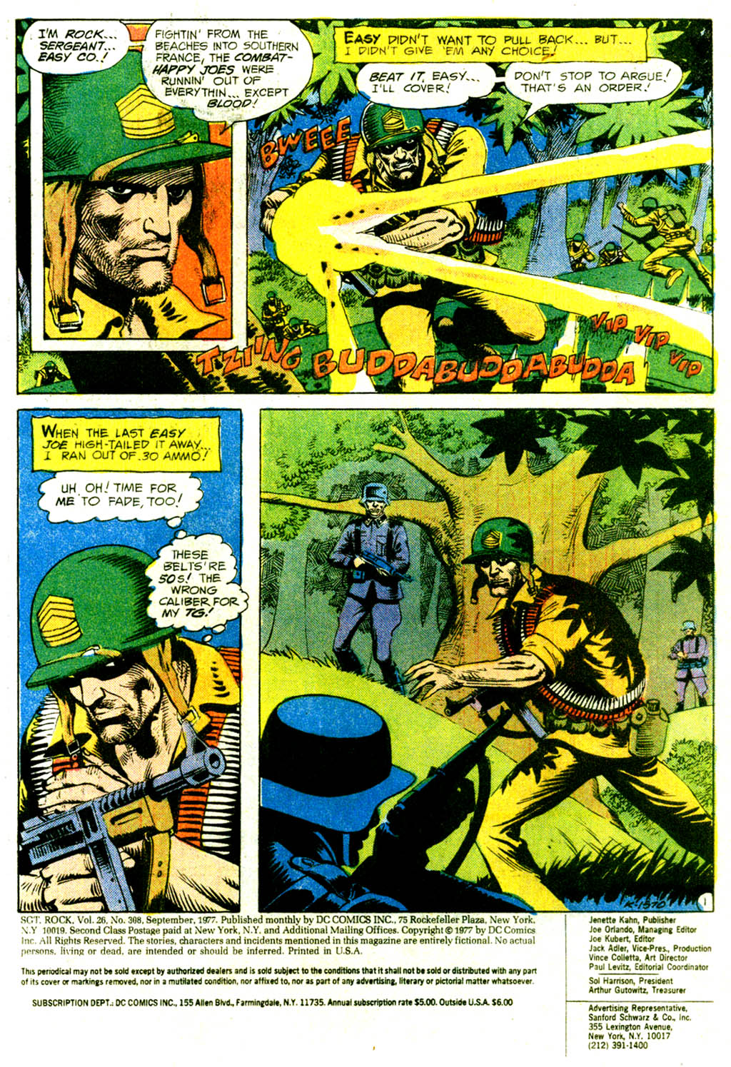 Read online Sgt. Rock comic -  Issue #308 - 3