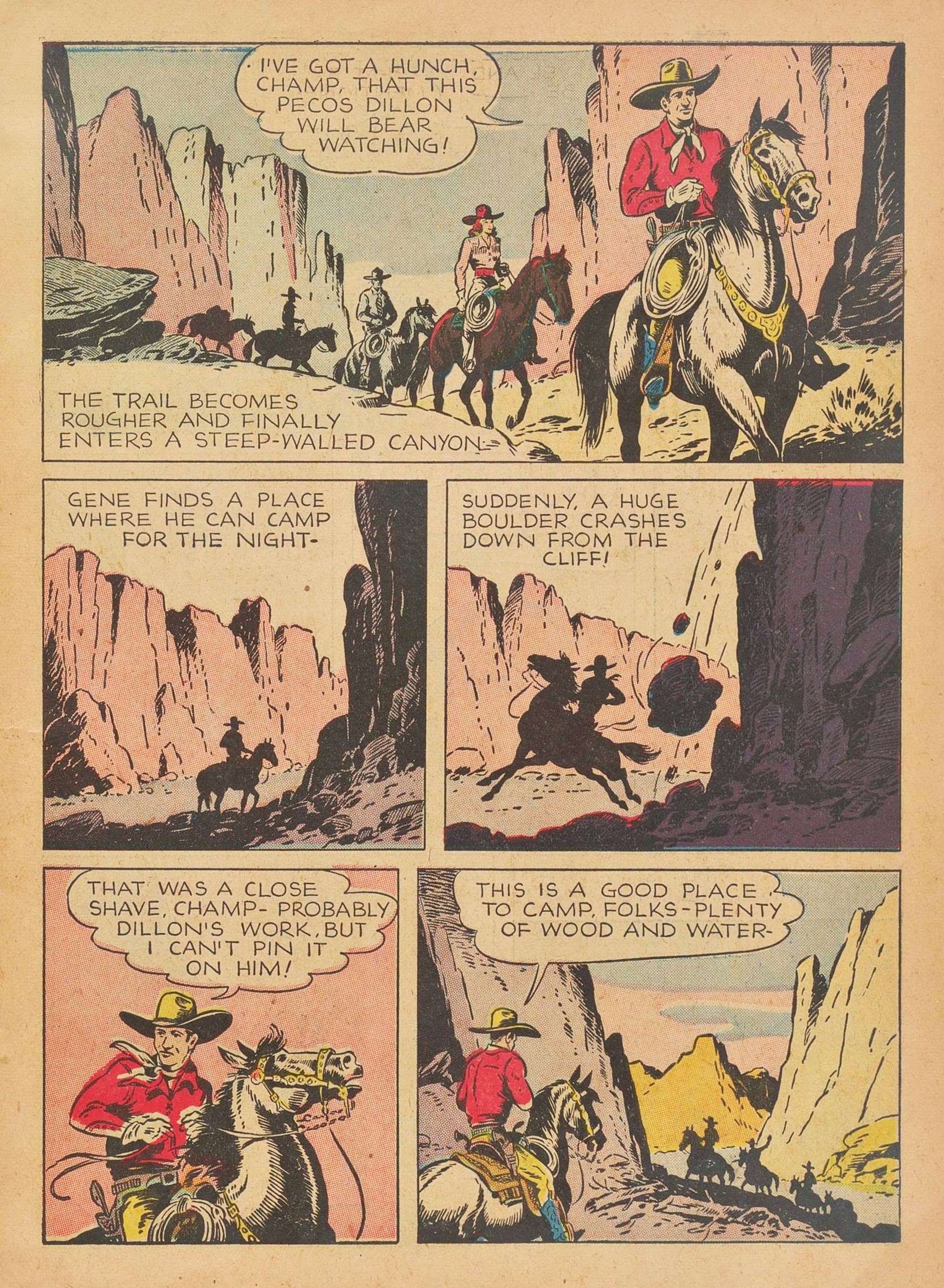 Read online Gene Autry Comics comic -  Issue #3 - 11