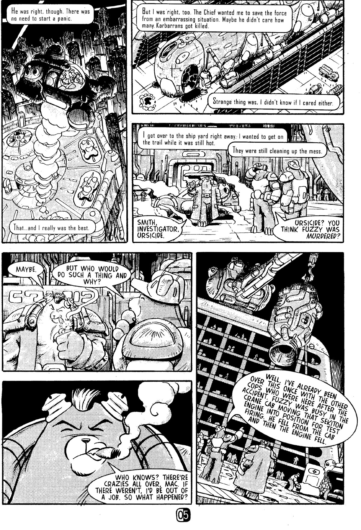 Read online Robotech: Smith World - Sabotage on Karbarra comic -  Issue # Full - 7