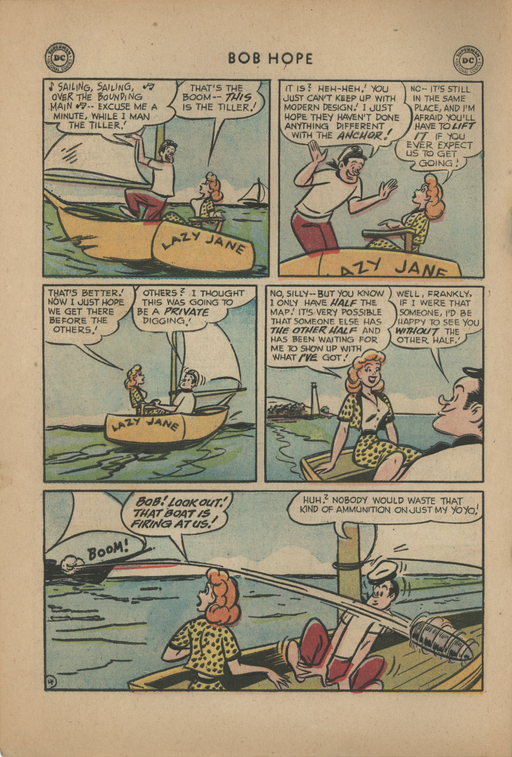 Read online The Adventures of Bob Hope comic -  Issue #45 - 6