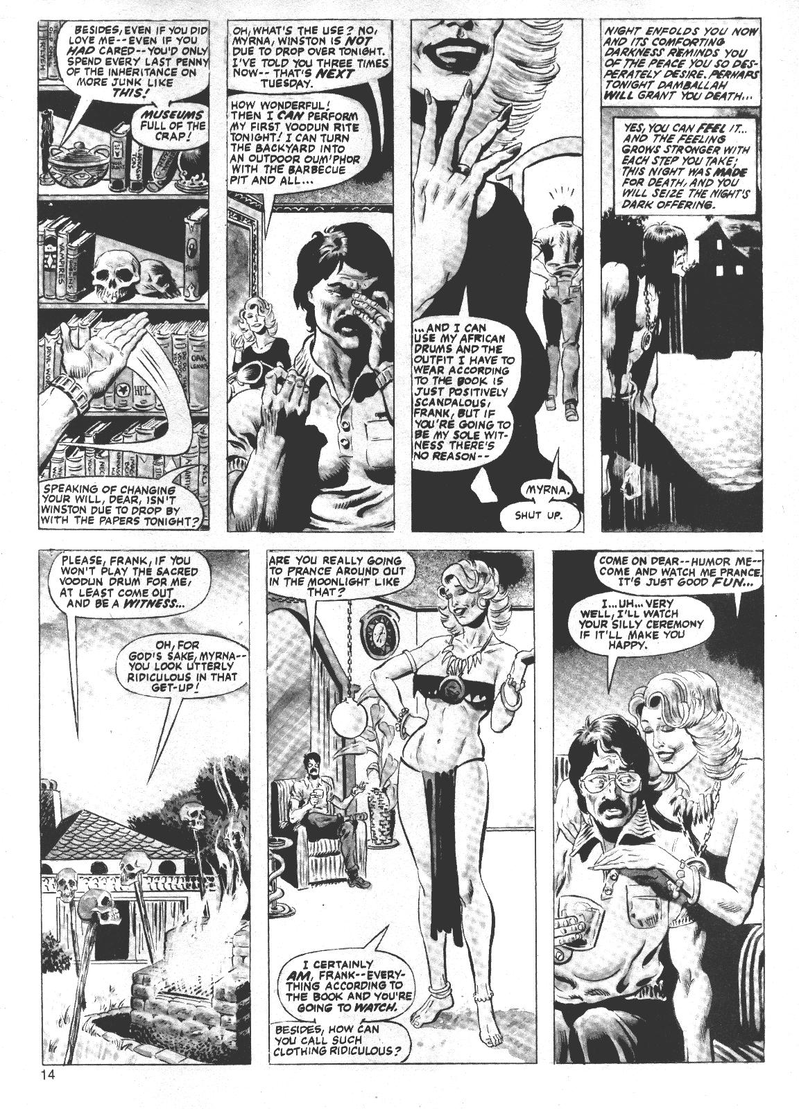 Read online Bizarre Adventures comic -  Issue #33 - 14
