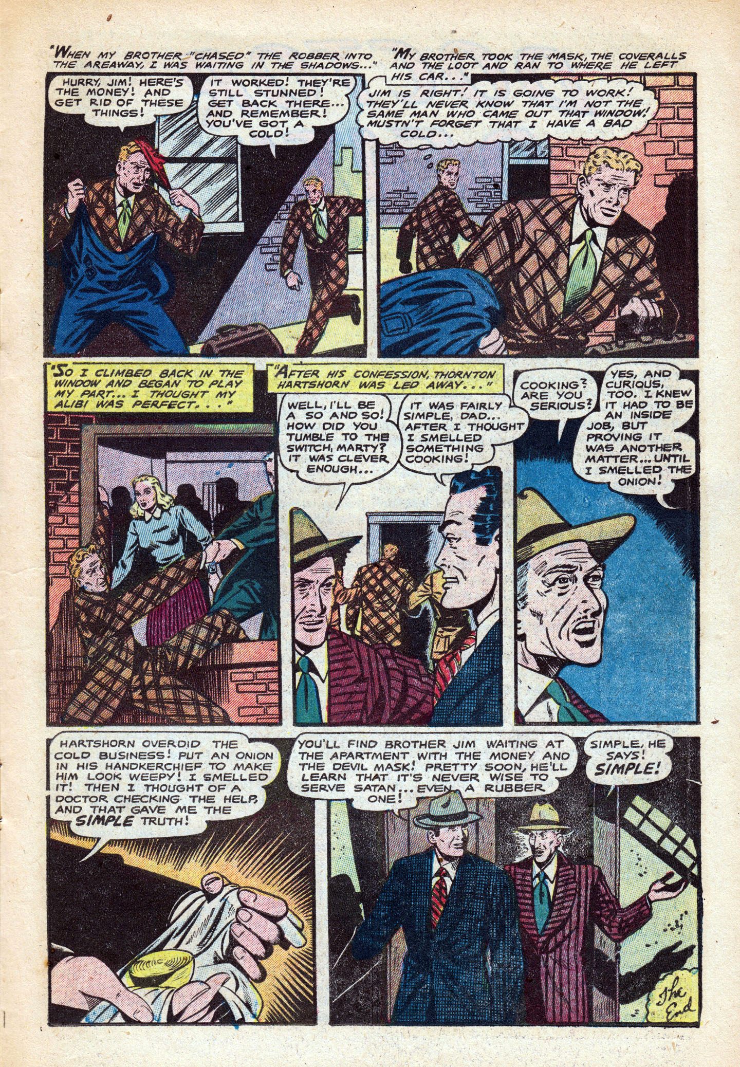 Read online Haunted Thrills comic -  Issue #14 - 15