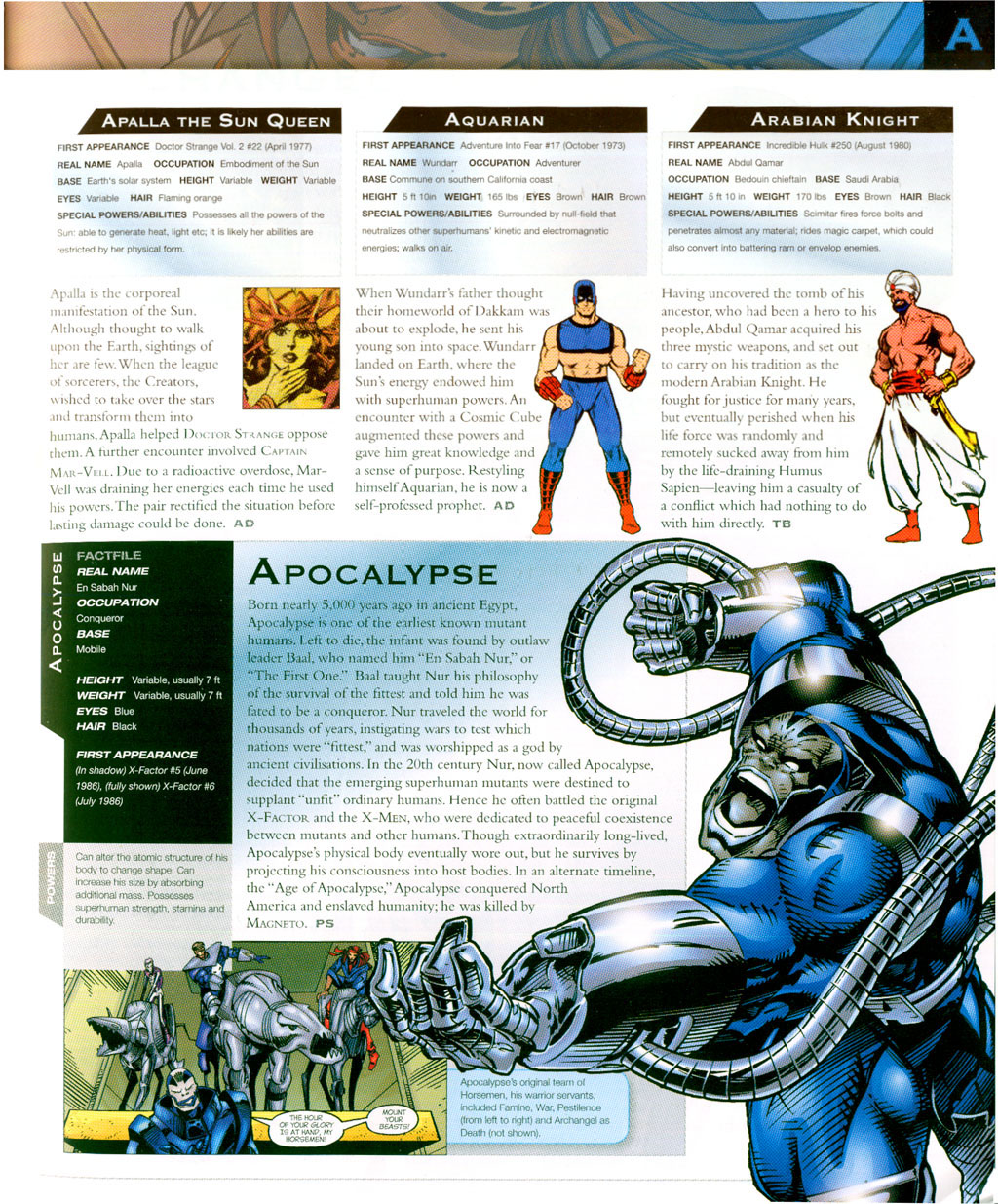 Read online The Marvel Encyclopedia comic -  Issue # TPB - 17