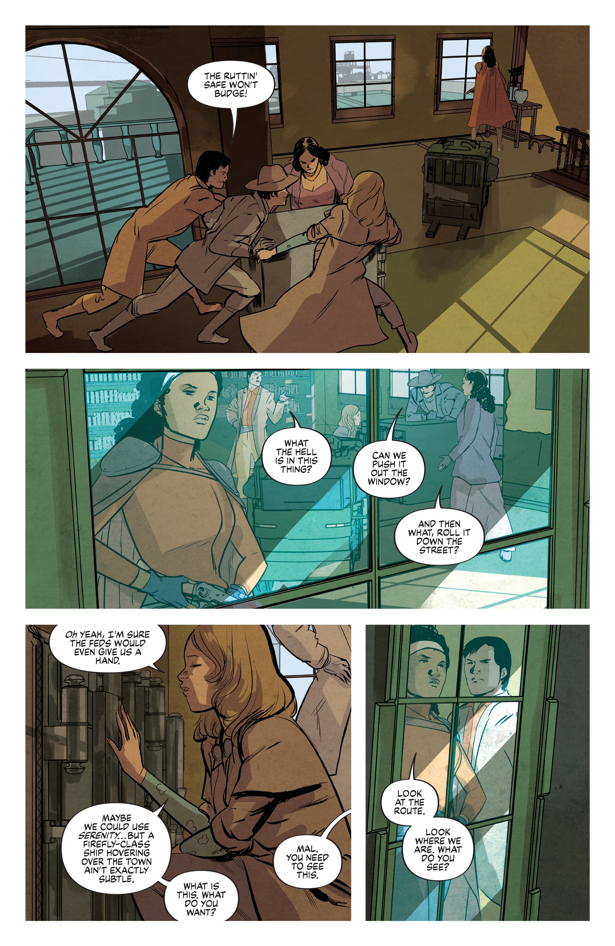 Read online Firefly: The Fall Guys comic -  Issue #1 - 17