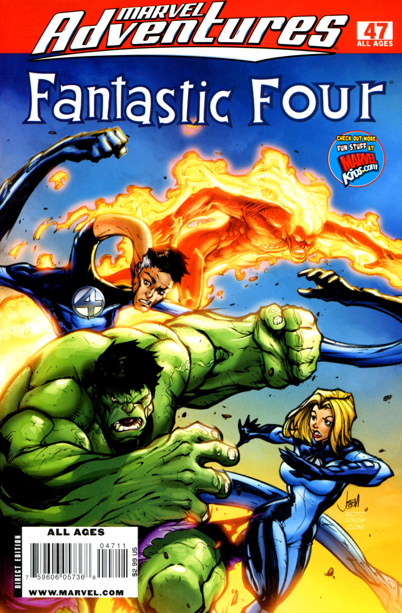 Read online Marvel Adventures Fantastic Four comic -  Issue #47 - 1