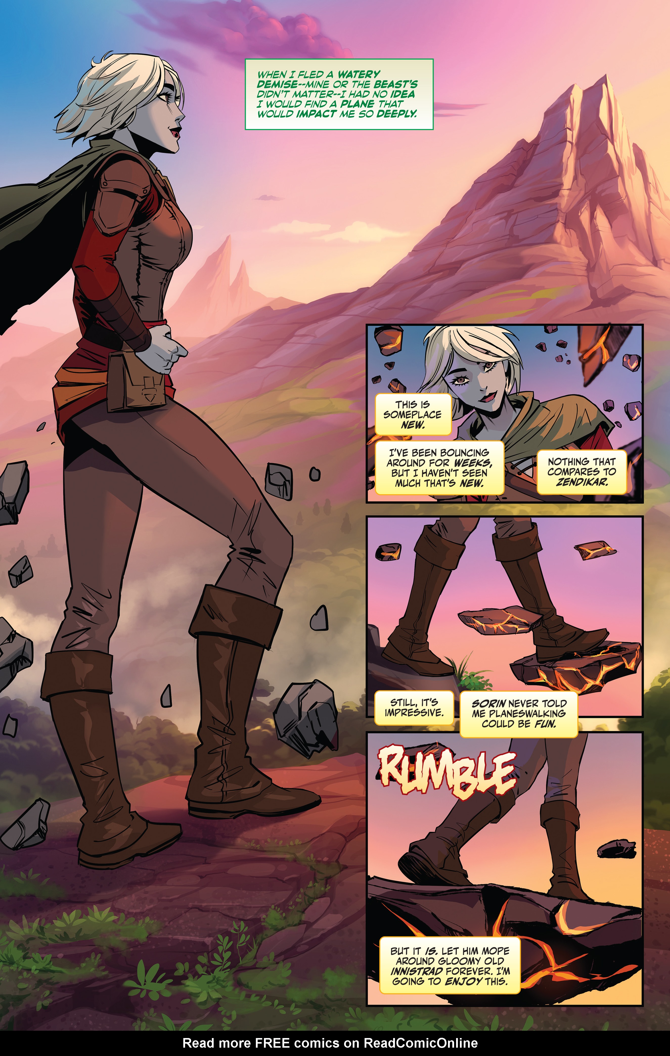 Read online Magic: Soul and Stone comic -  Issue # TPB - 53