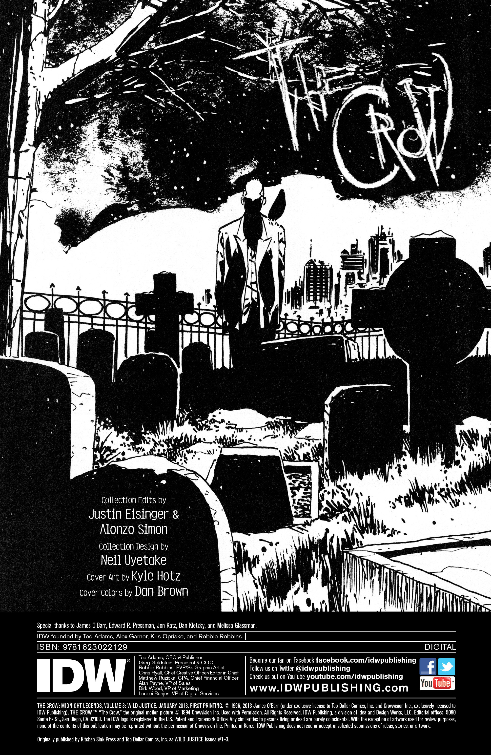 Read online The Crow Midnight Legends Vol. 3: Wild Justice comic -  Issue # TPB - 3