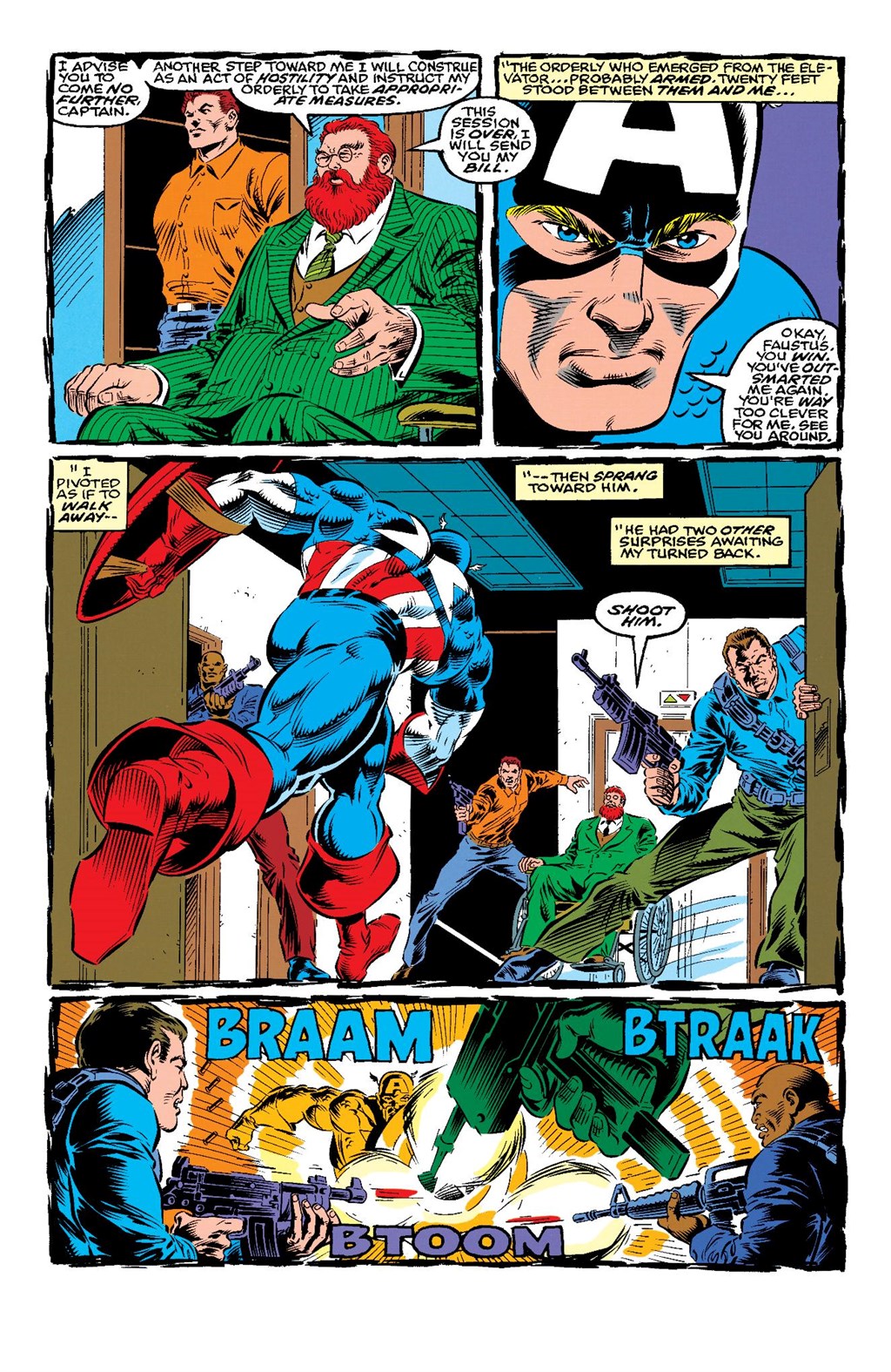 Read online Captain America Epic Collection comic -  Issue # TPB Fighting Chance (Part 1) - 57