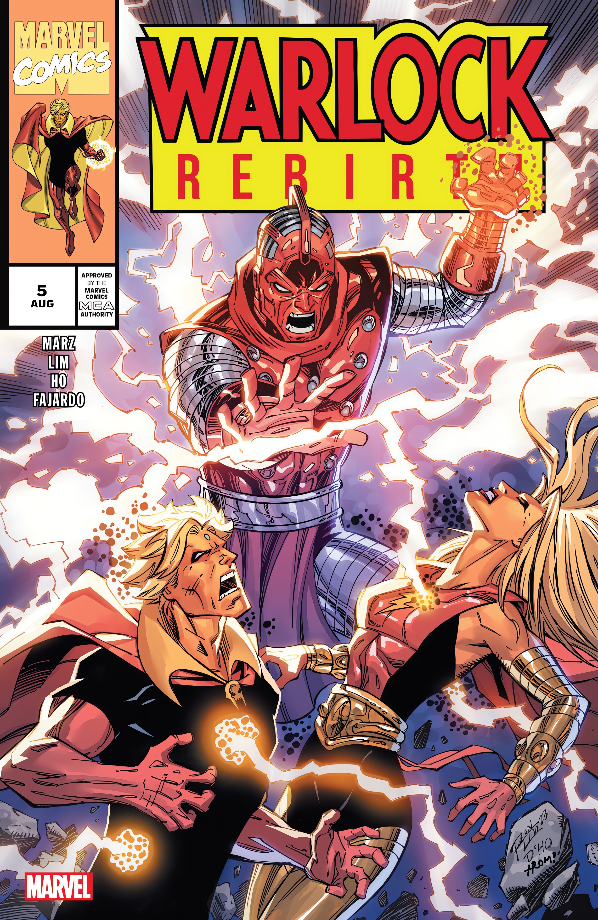 Read online Warlock: Rebirth comic -  Issue #5 - 1
