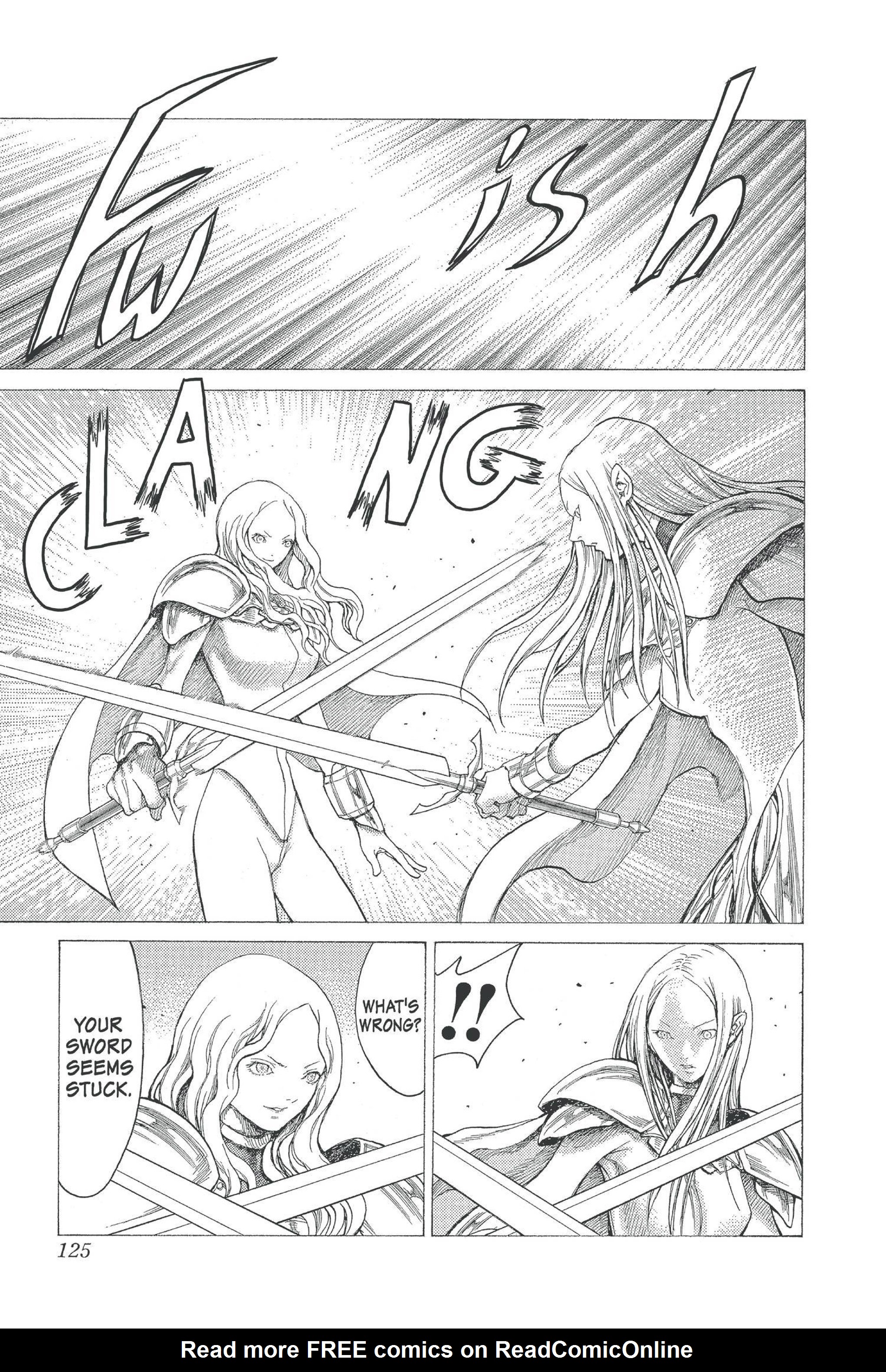 Read online Claymore comic -  Issue #4 - 113