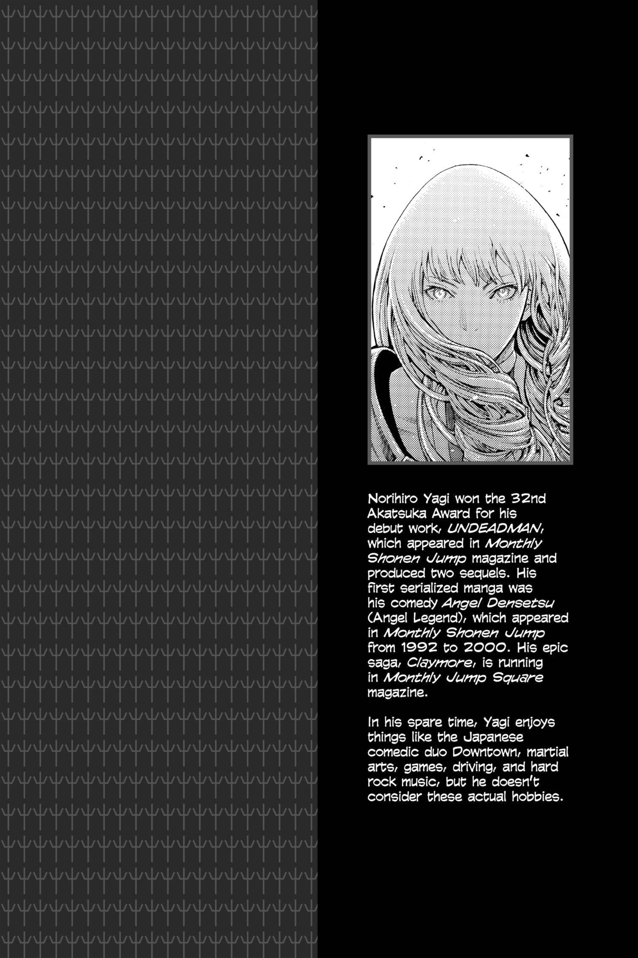 Read online Claymore comic -  Issue #20 - 2