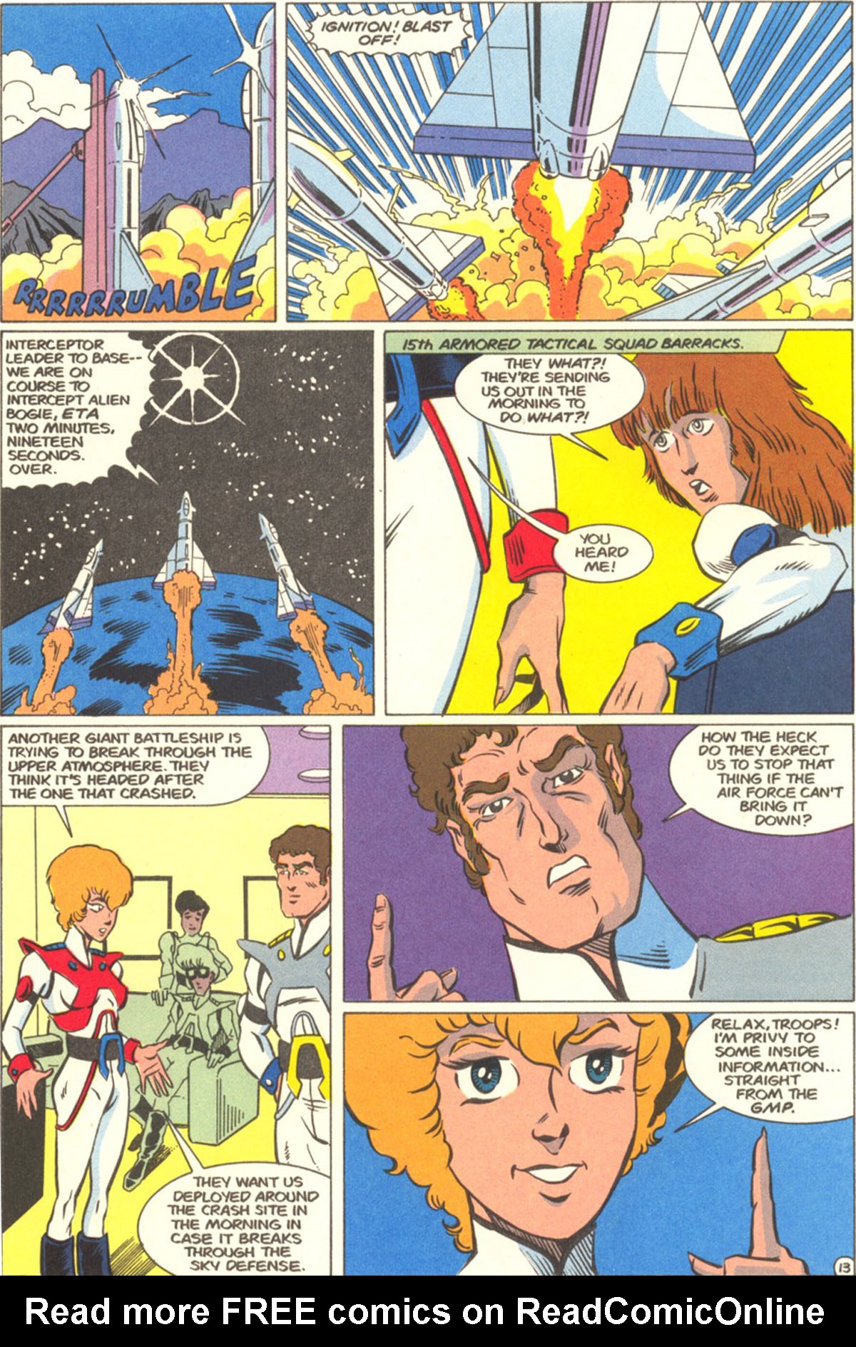 Read online Robotech Masters comic -  Issue #9 - 17