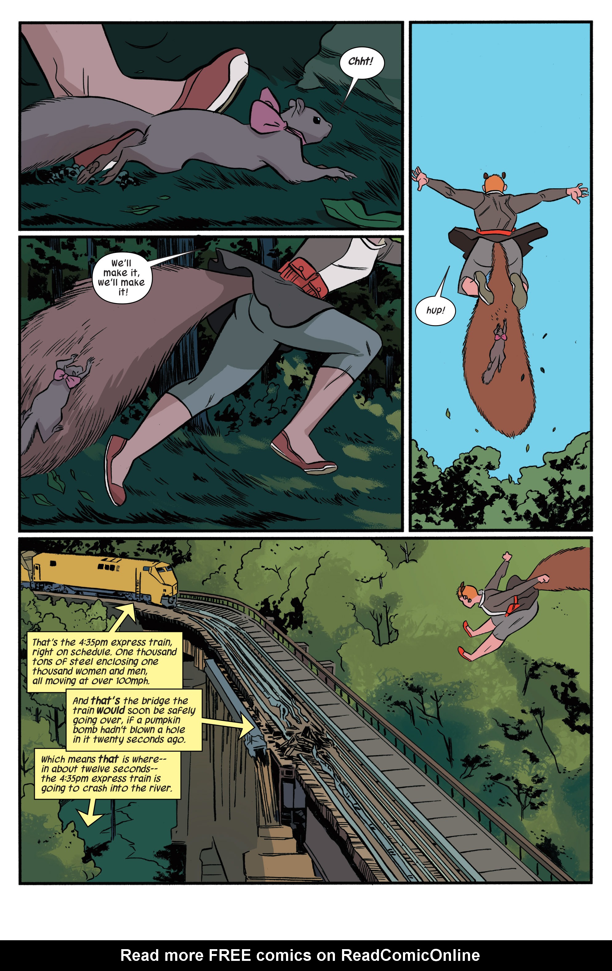 Read online The Unbeatable Squirrel Girl Beats Up the Marvel Universe comic -  Issue # TPB - 4