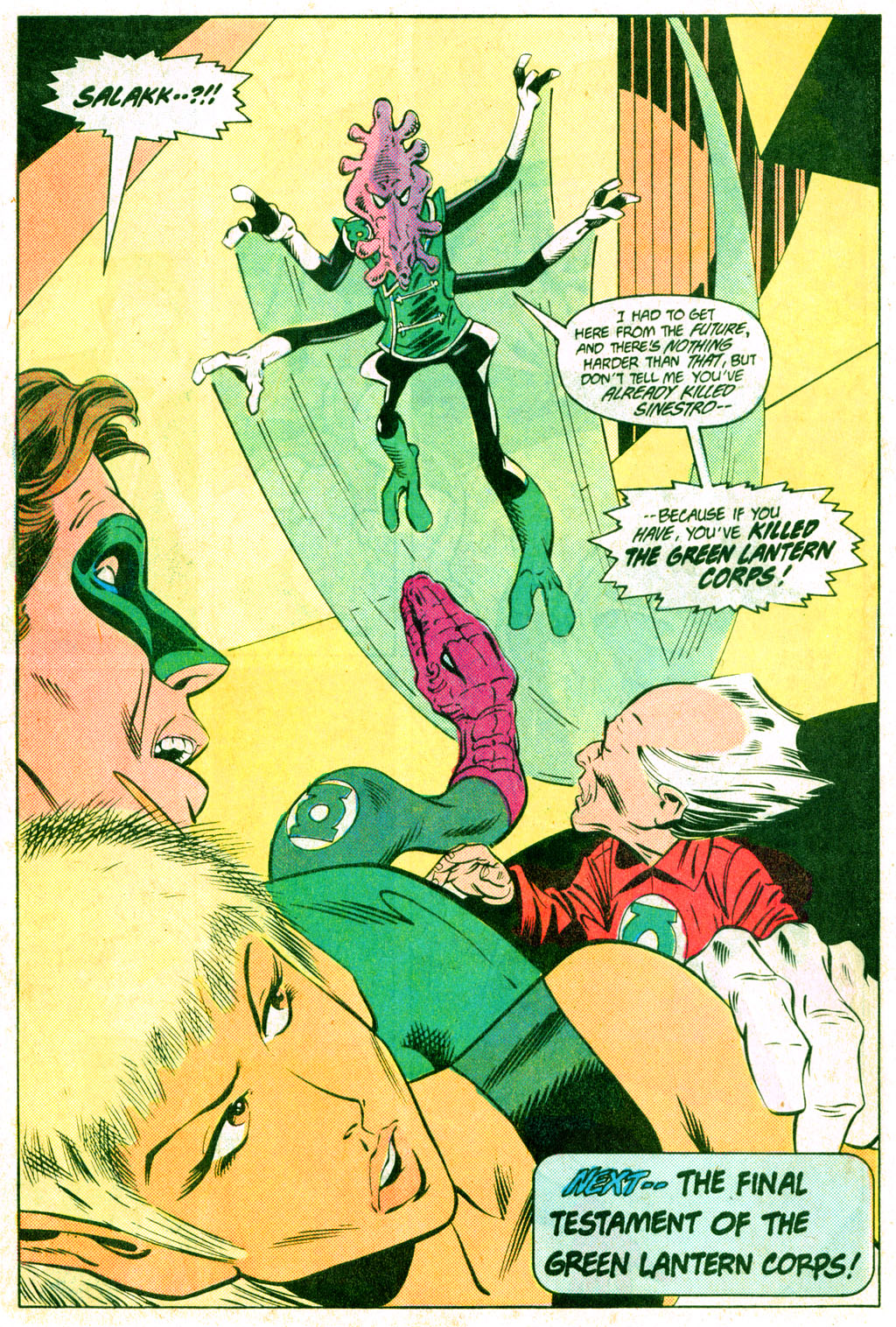 Read online The Green Lantern Corps comic -  Issue #222 - 22