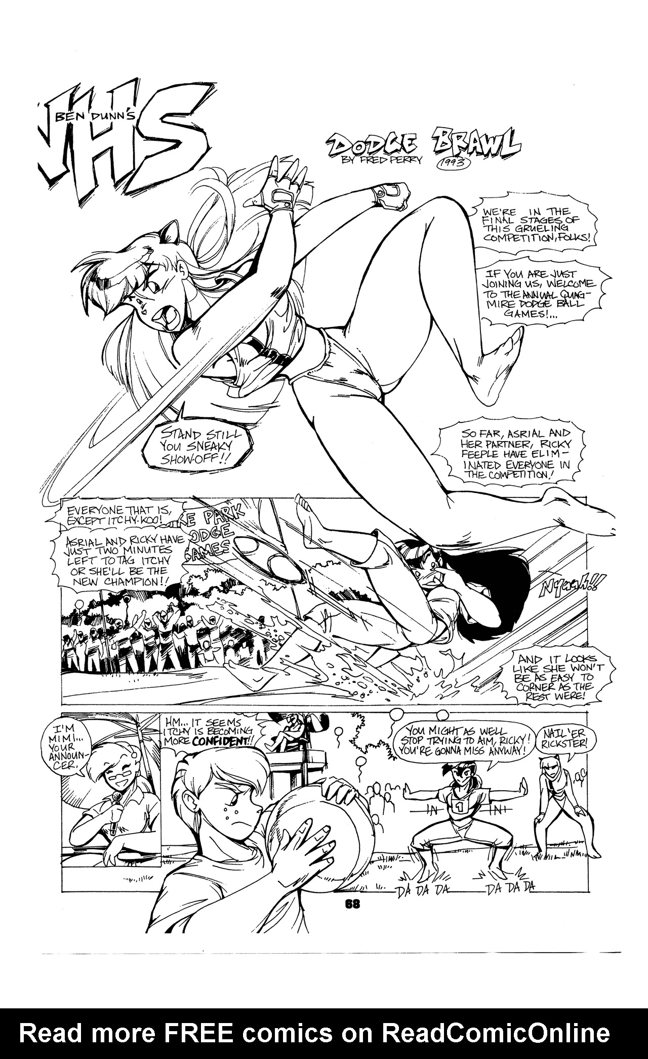 Read online Girls of Ninja High School comic -  Issue #3 - 69