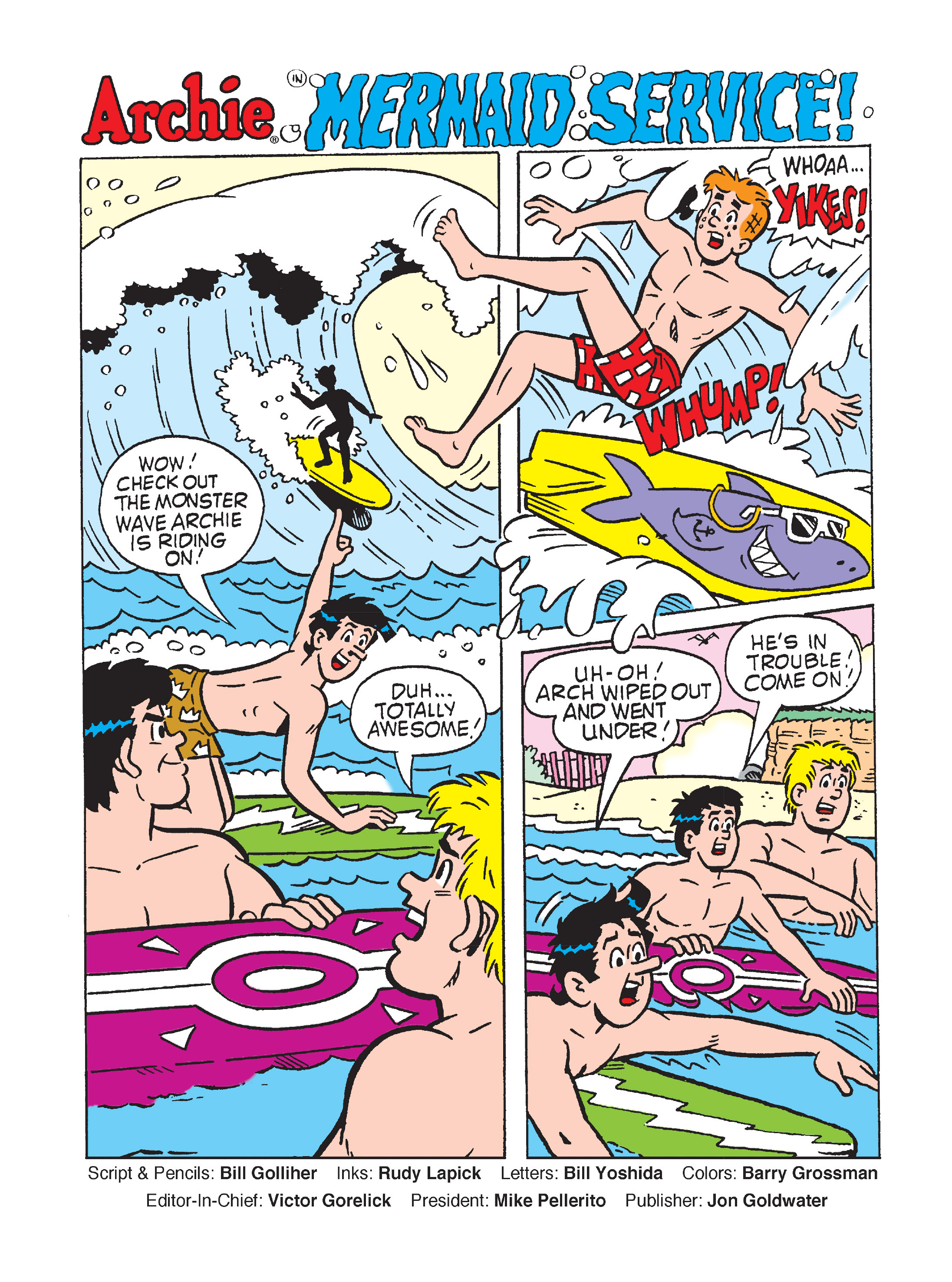 Read online Archie's Funhouse Double Digest comic -  Issue #7 - 2