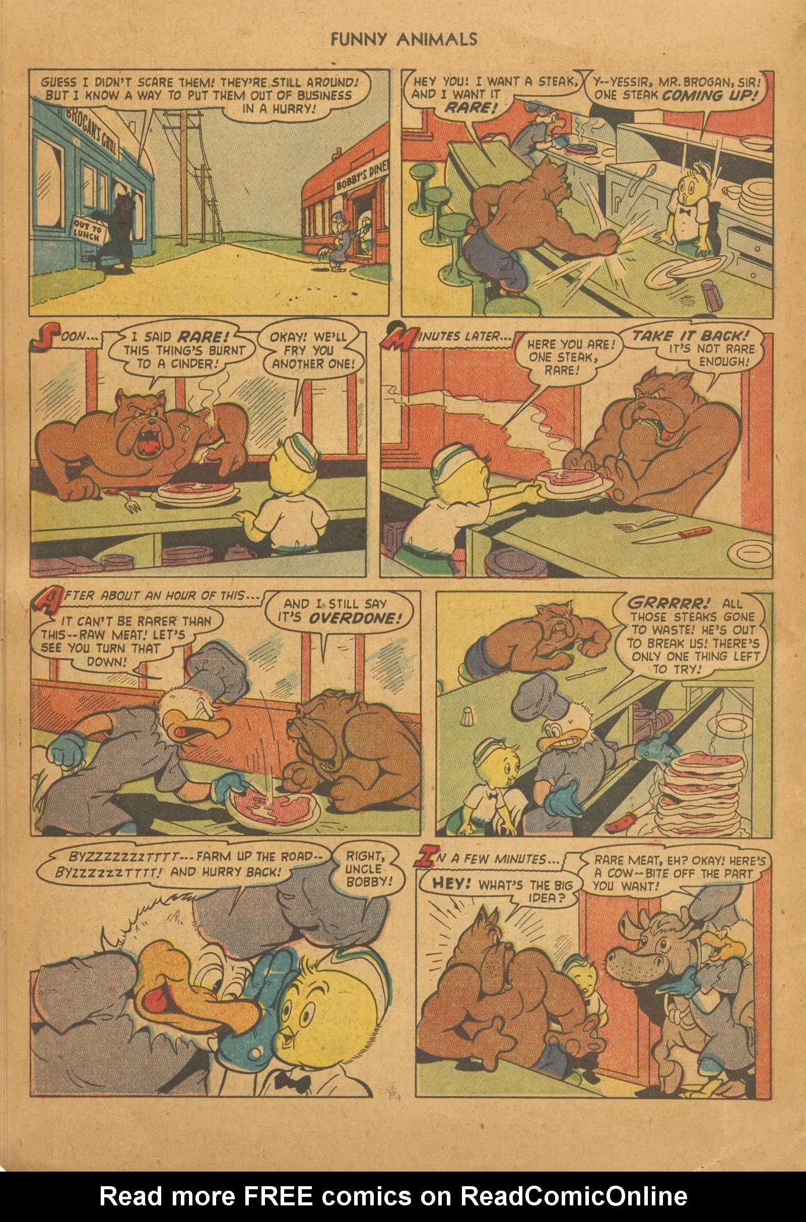 Read online Fawcett's Funny Animals comic -  Issue #83 - 14