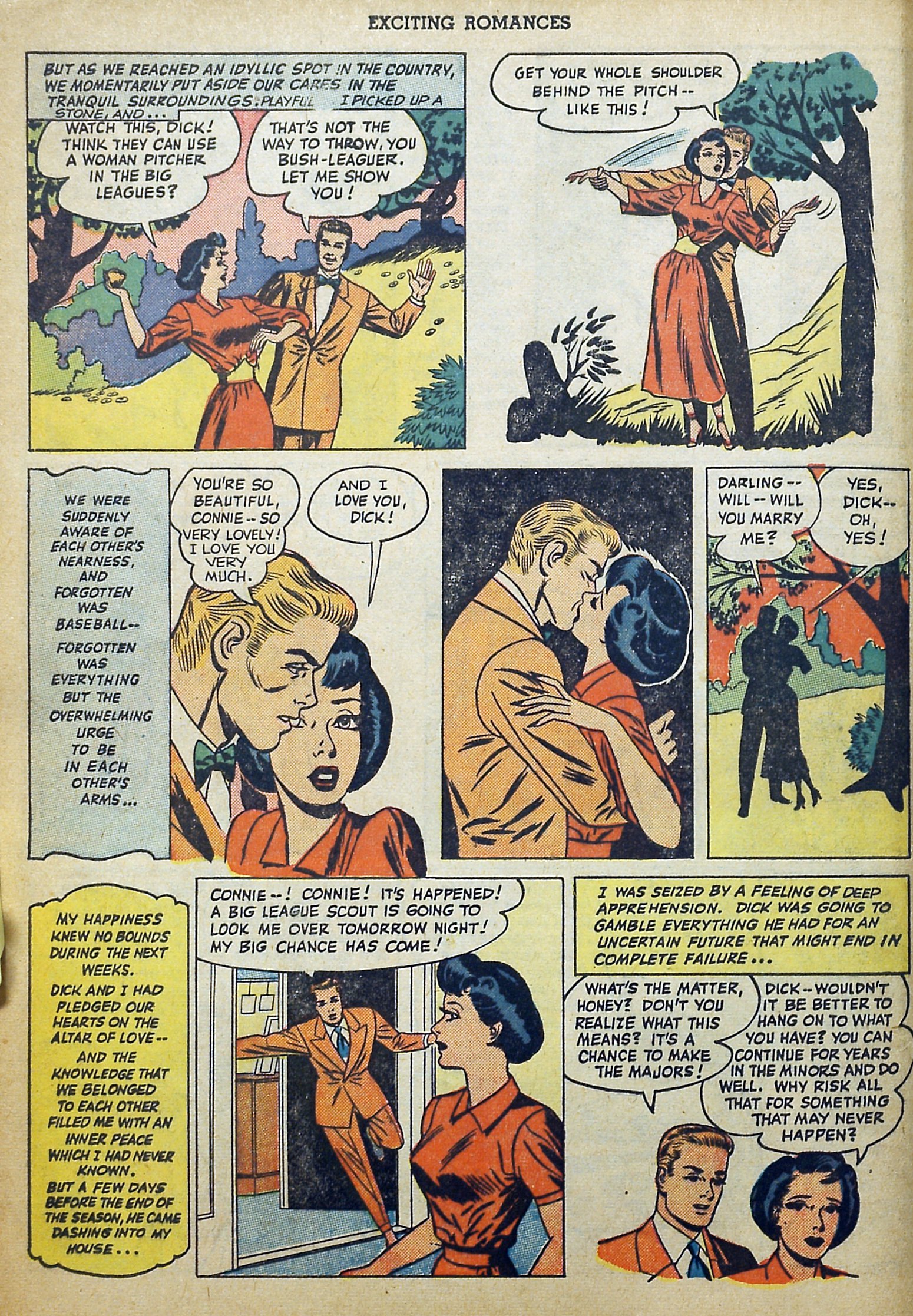 Read online Exciting Romances comic -  Issue #2 - 8